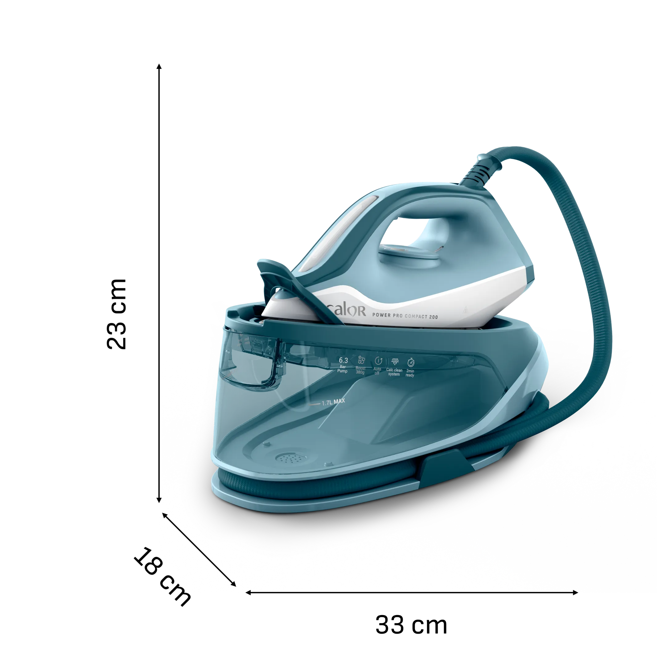 Stoomstrijkijzer XL Power Pro Compact 200 SV6212C0