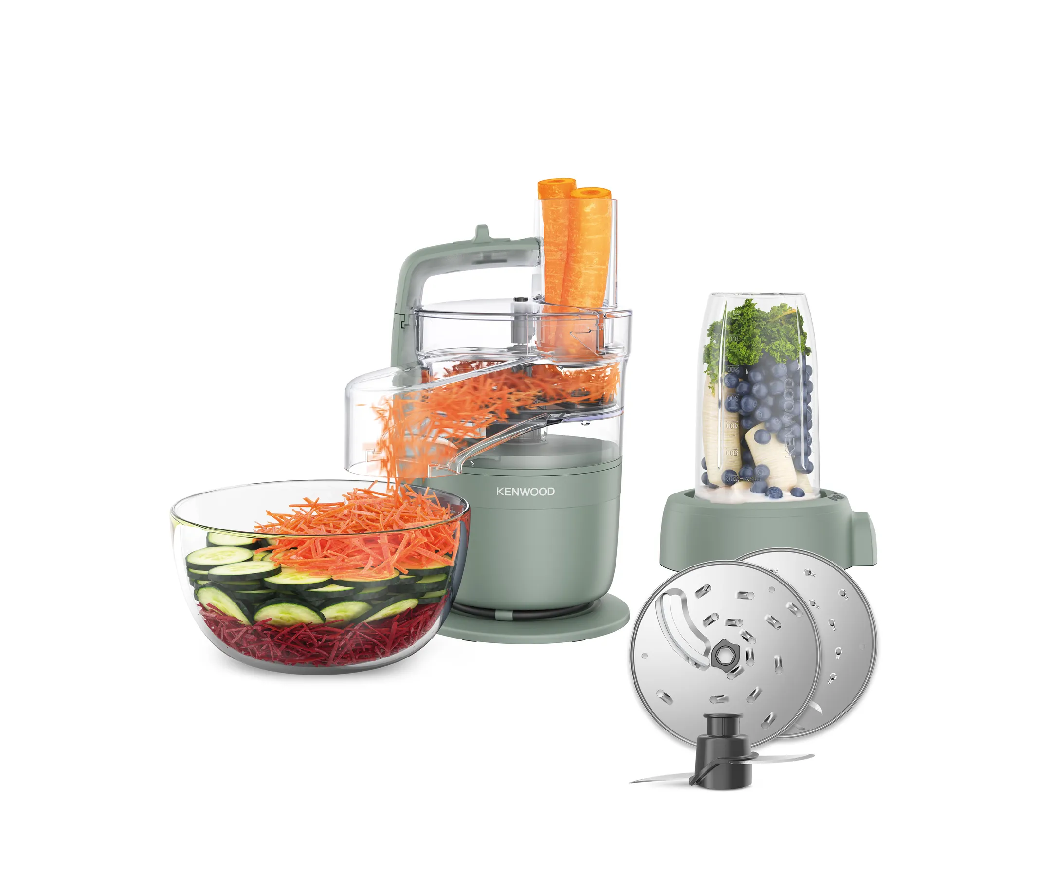 Foodprocessor MultiPro Go Blend FDP23.380GR