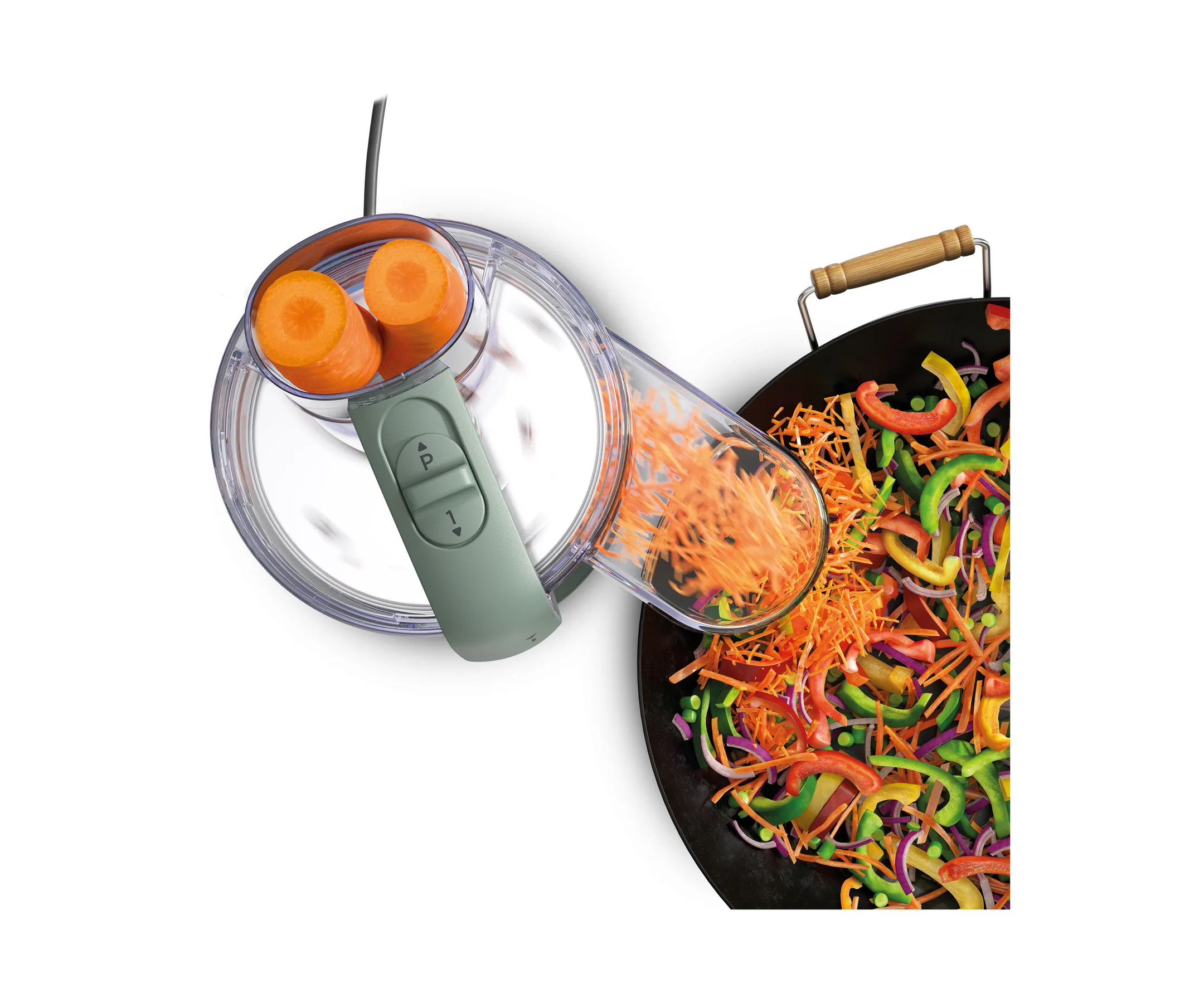 Foodprocessor MultiPro Go Blend FDP23.380GR