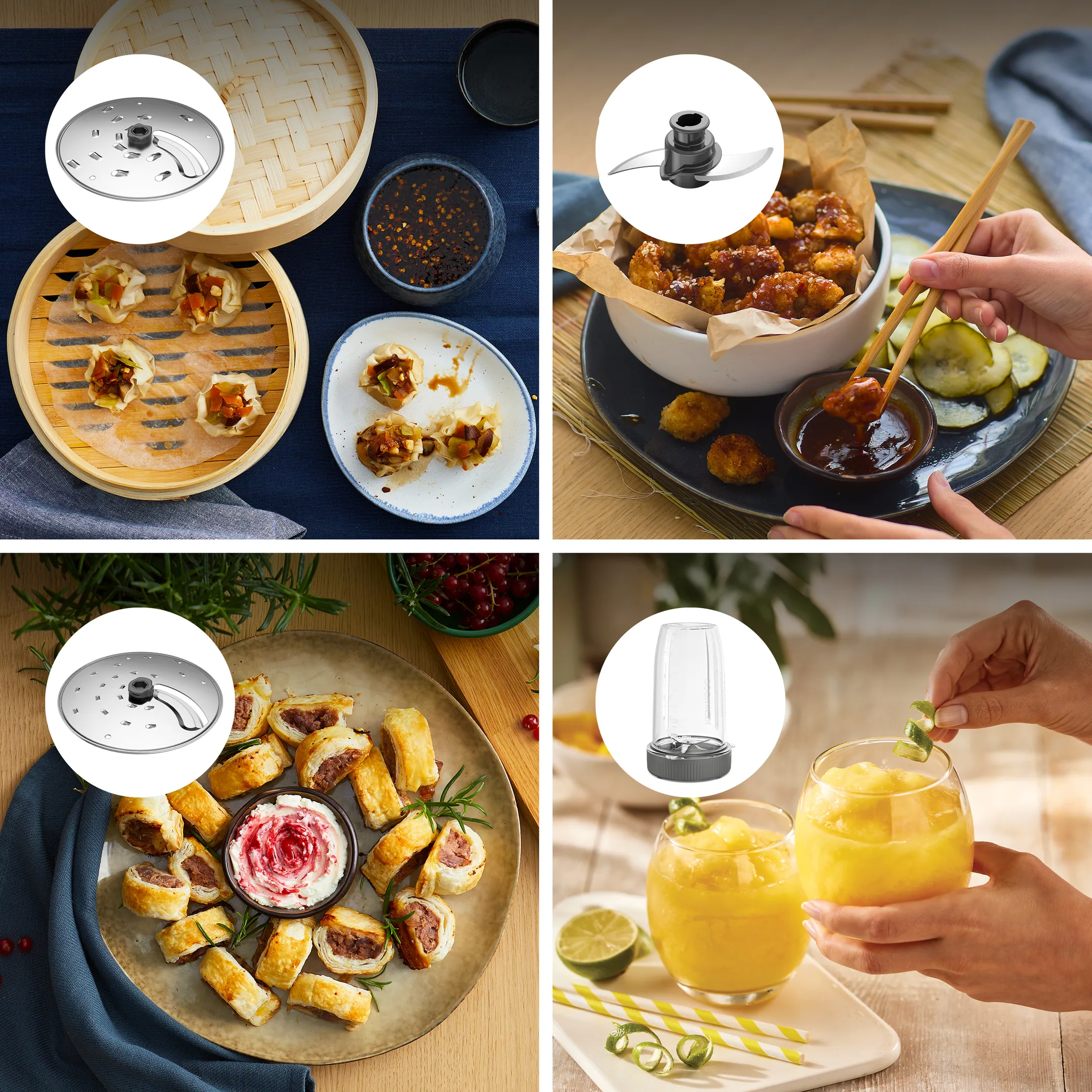 Foodprocessor MultiPro Go Blend FDP23.380GR