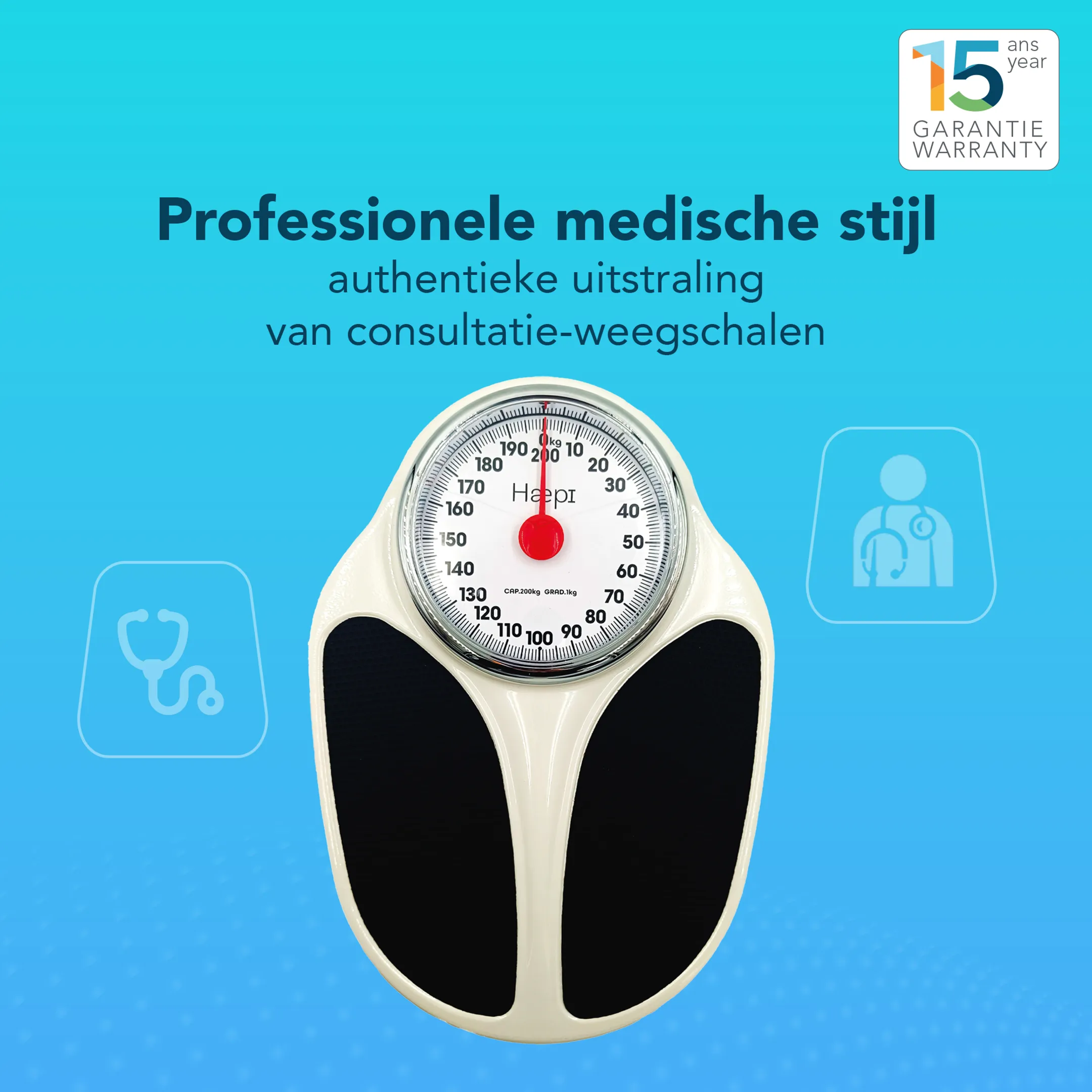 Personenweegschaal HI-MAX White