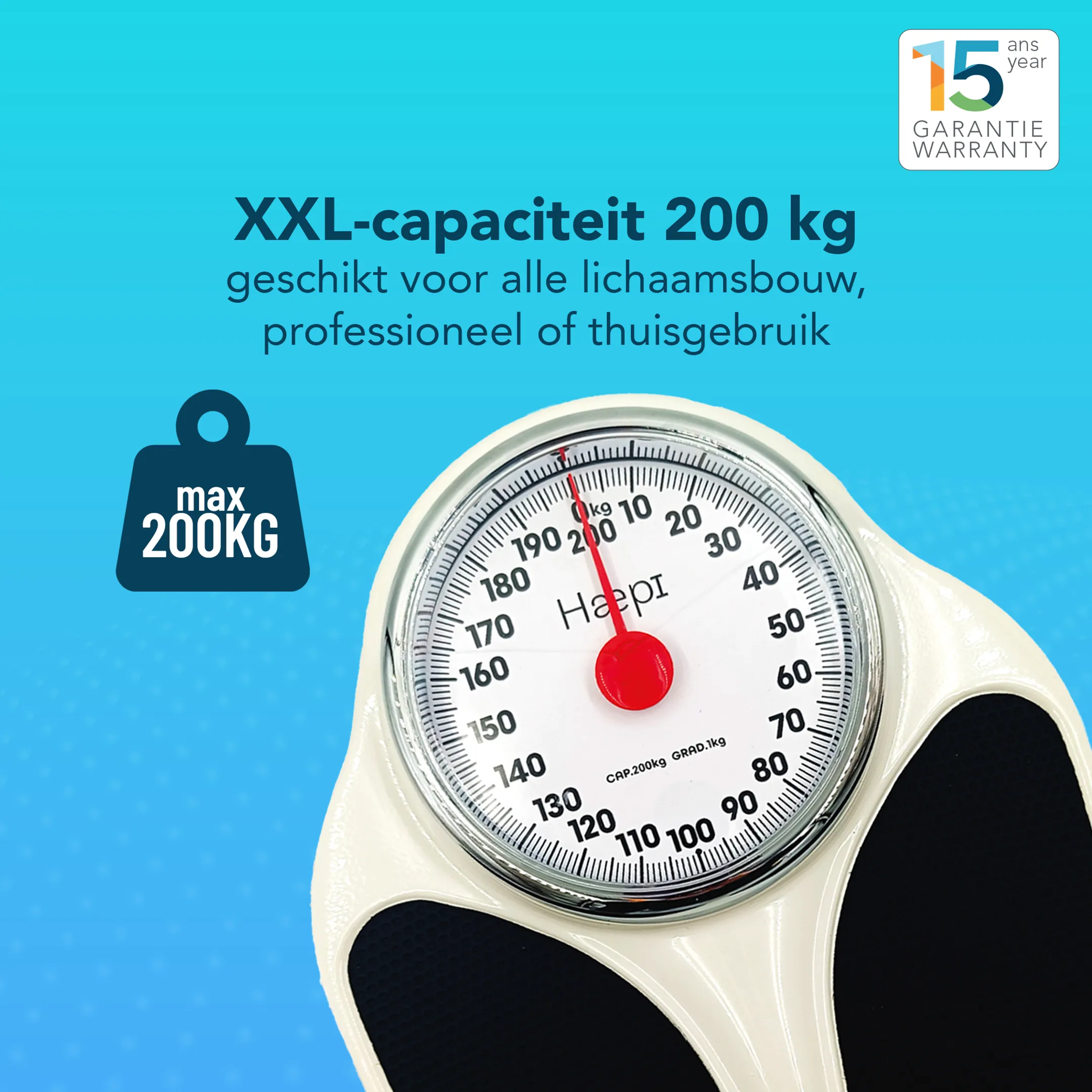 Personenweegschaal HI-MAX White