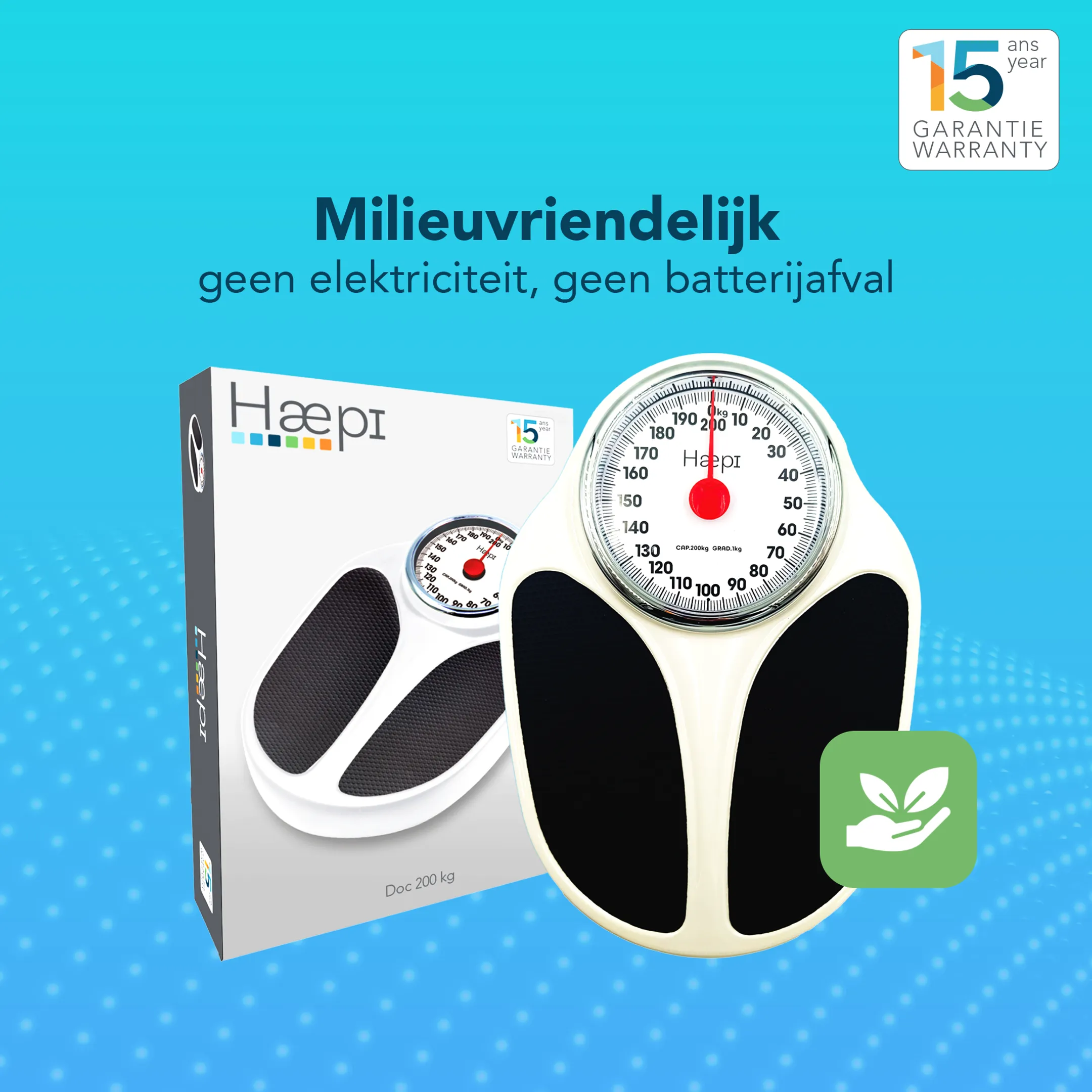 Personenweegschaal HI-MAX White