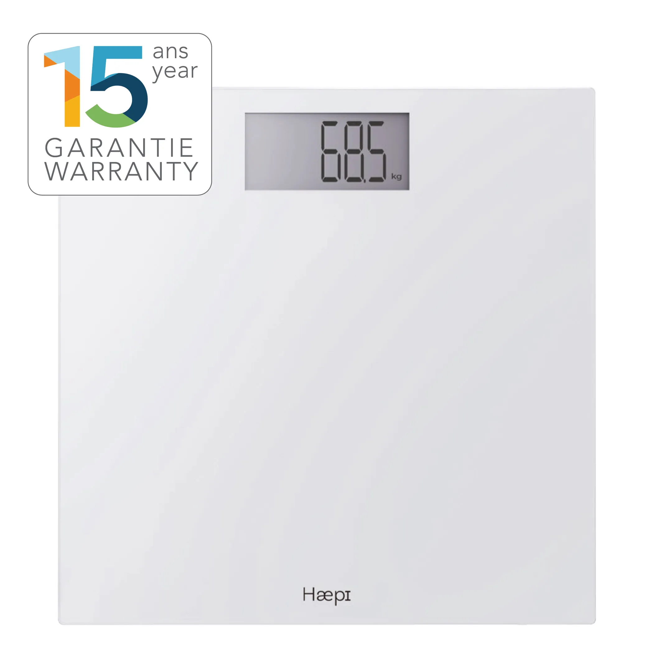 Personenweegschaal HI-JOHN White