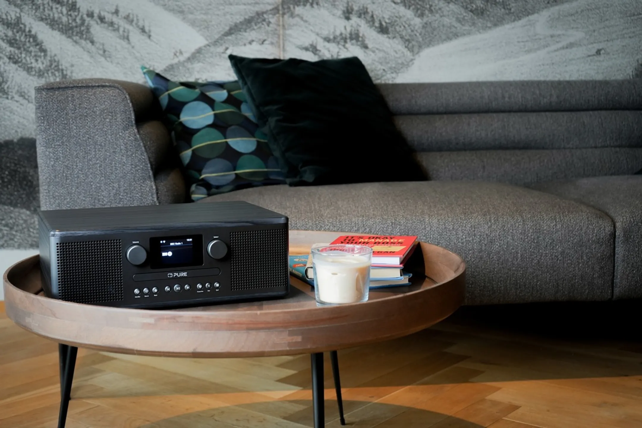 Radio DAB+ Classic C-D6i - Noir