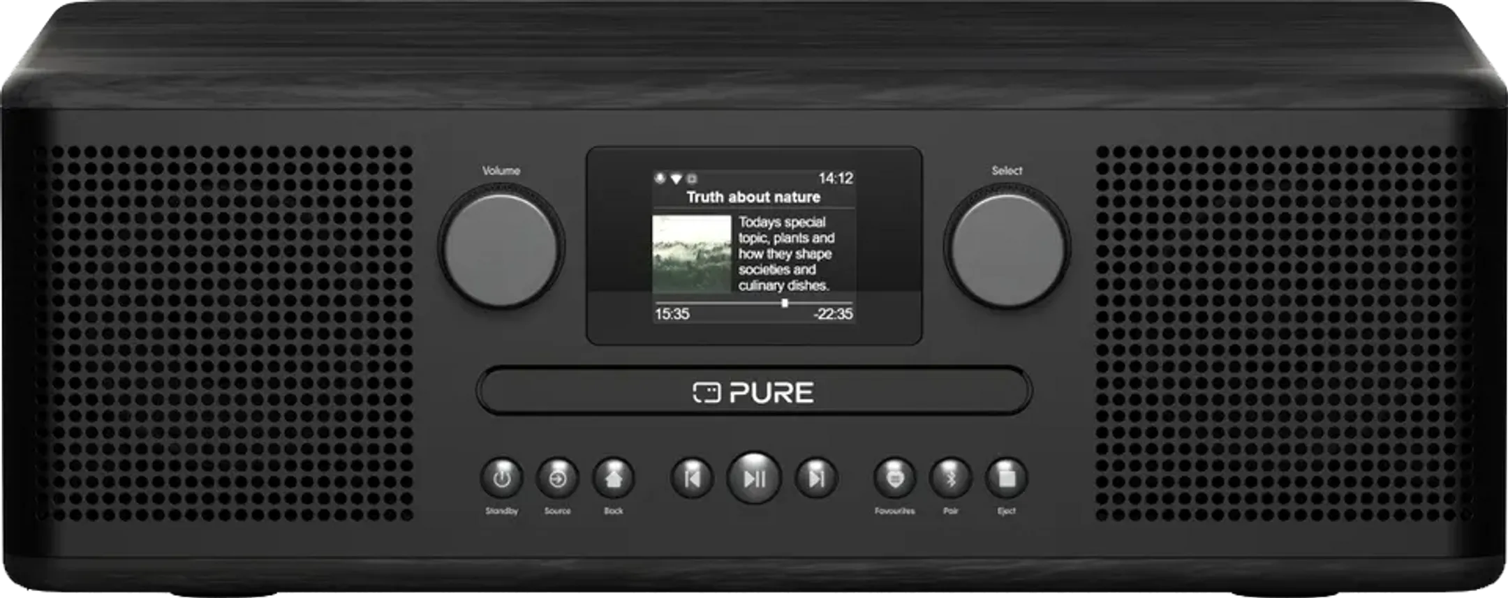 Radio DAB+ Classic C-D6i - Noir