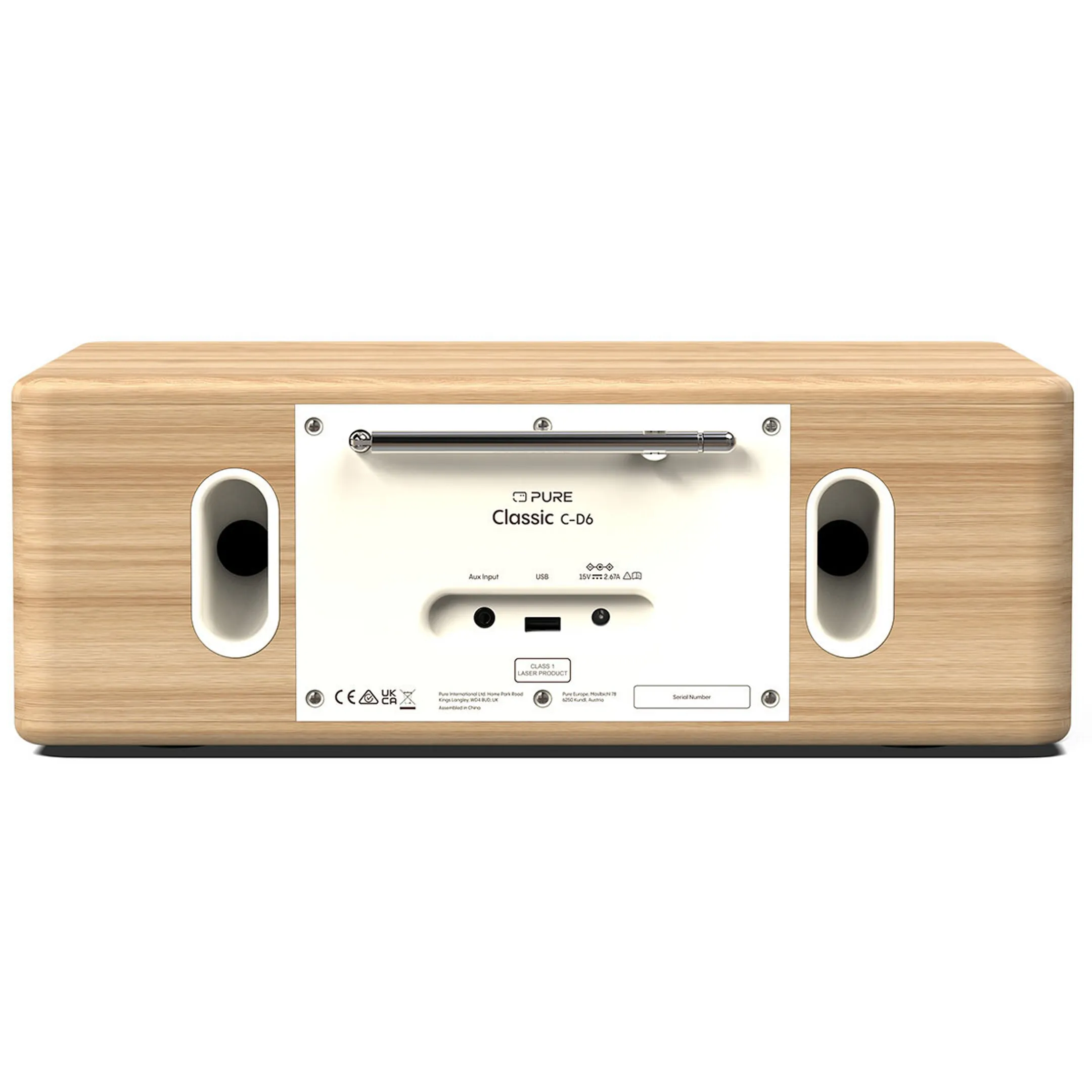 Radio DAB+ Classic C-D6 - Blanc