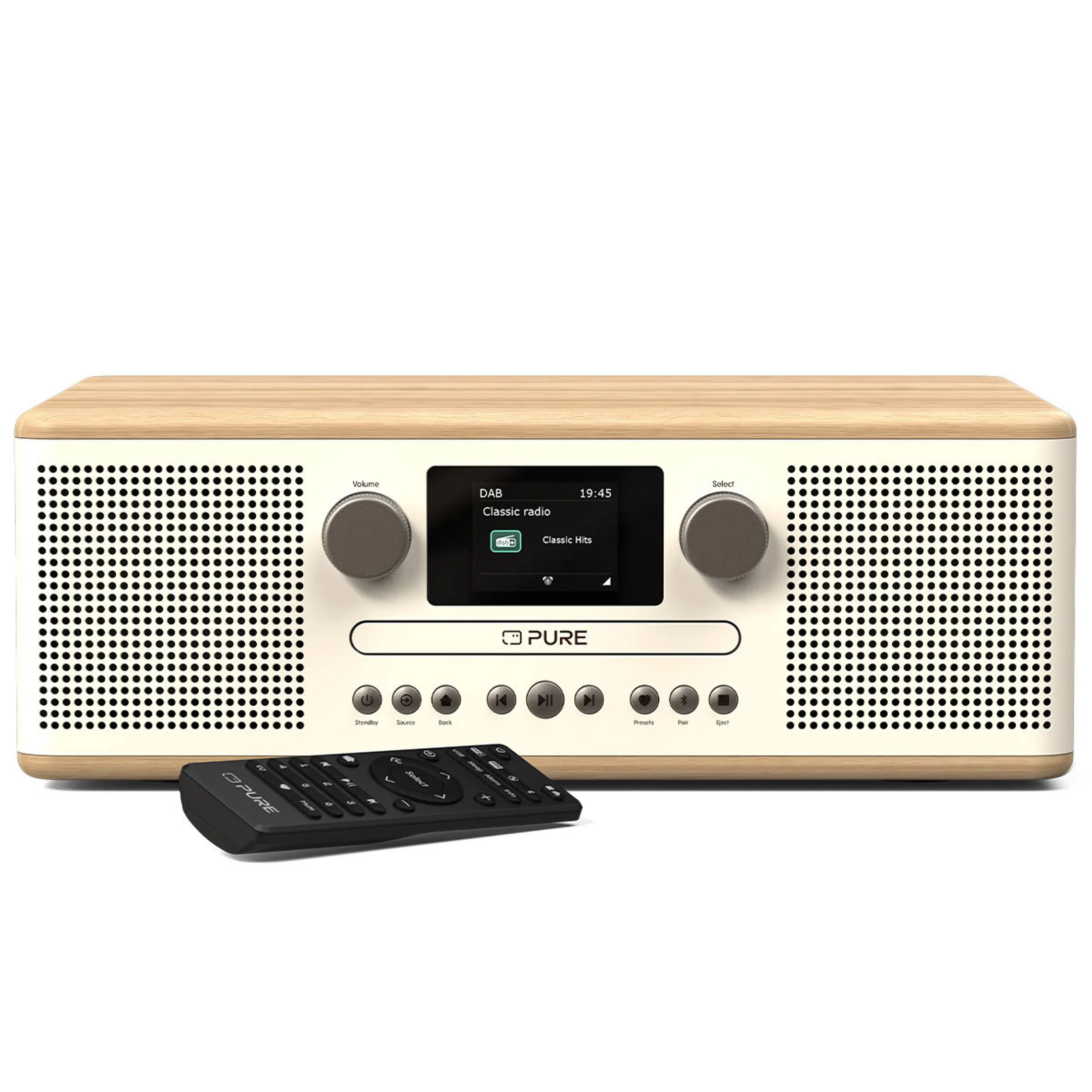 Radio DAB+ Classic C-D6 - Blanc