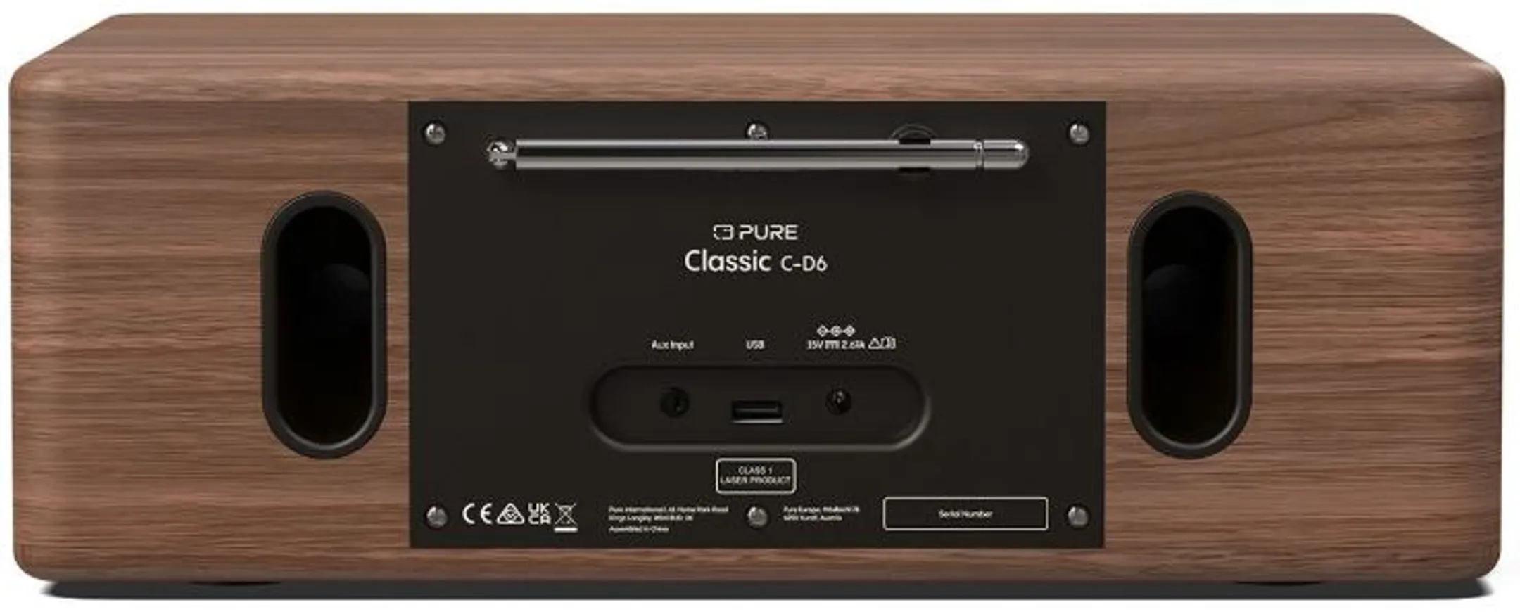 Radio DAB+ Classic C-D6 - Noir