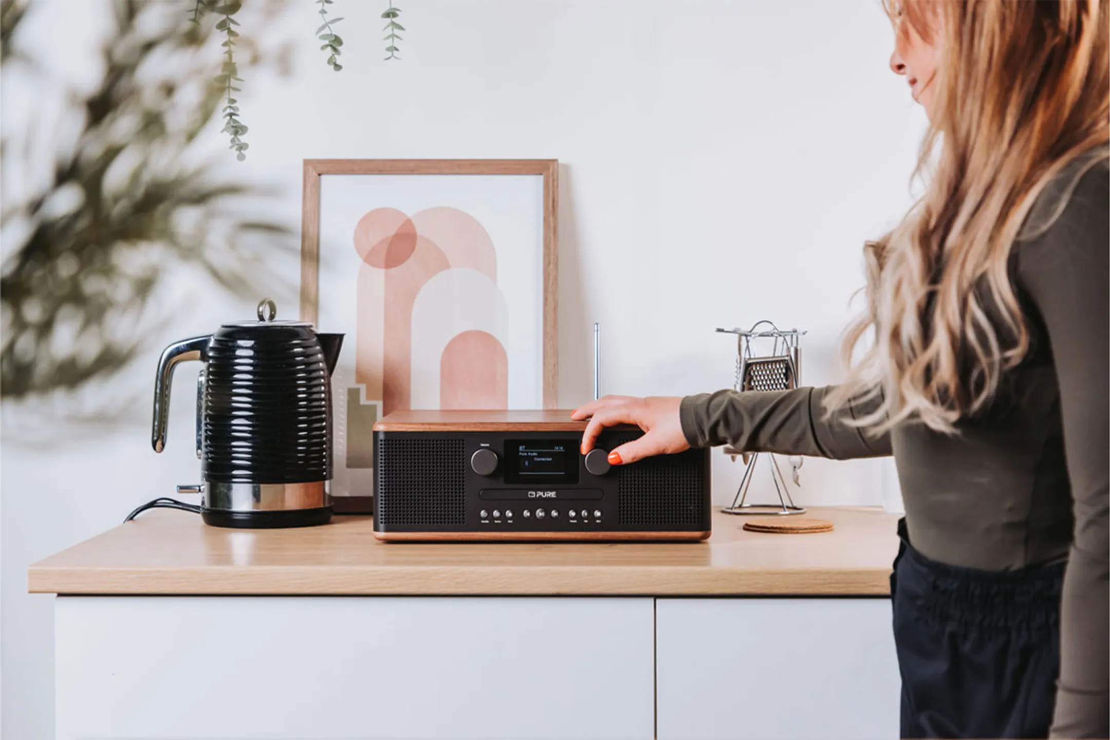 Radio DAB+ Classic C-D6 - Noir