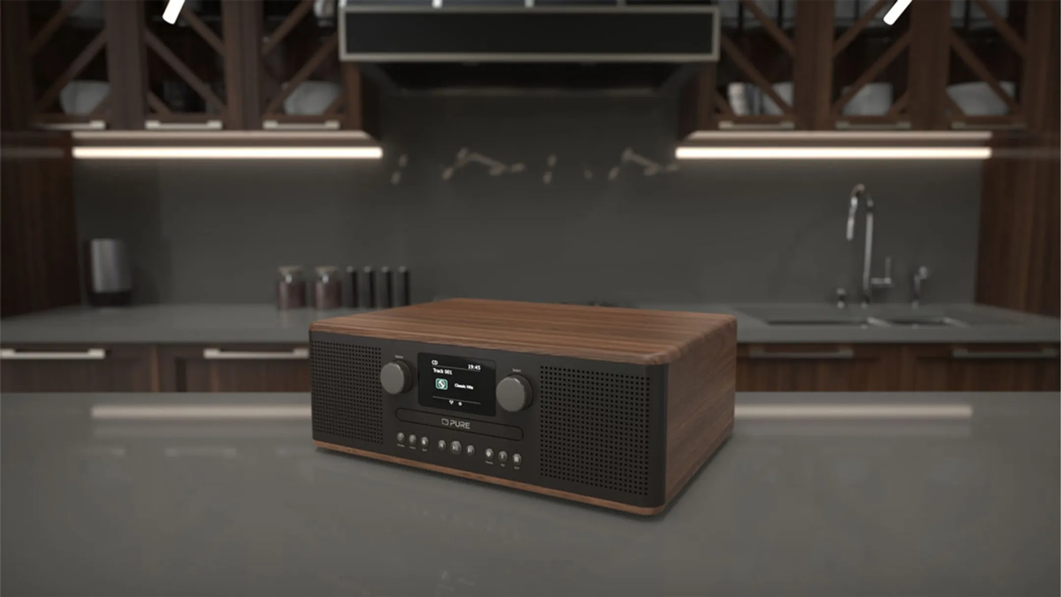 Radio DAB+ Classic C-D6 - Noir