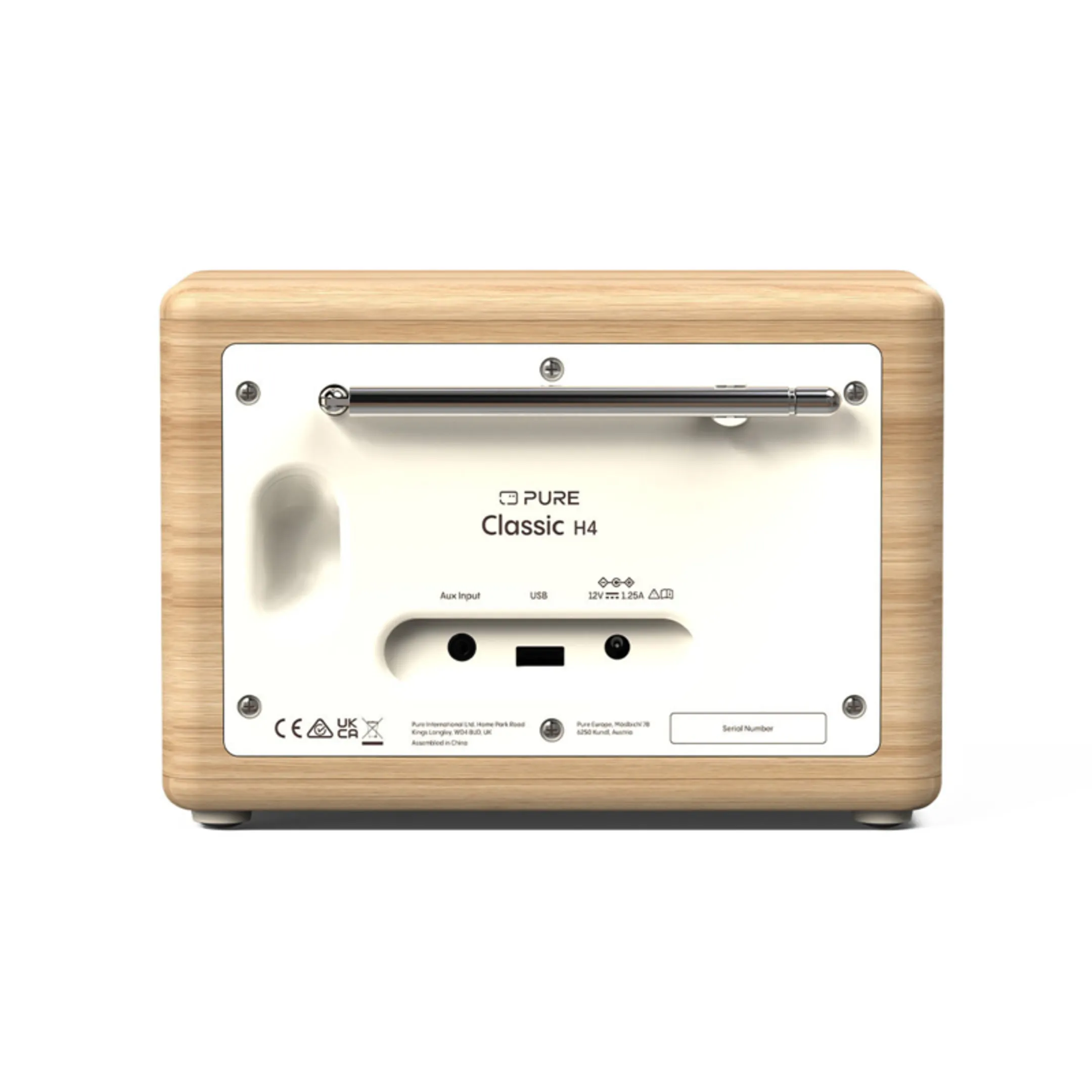 Radio DAB+ Classic H4 - Blanc