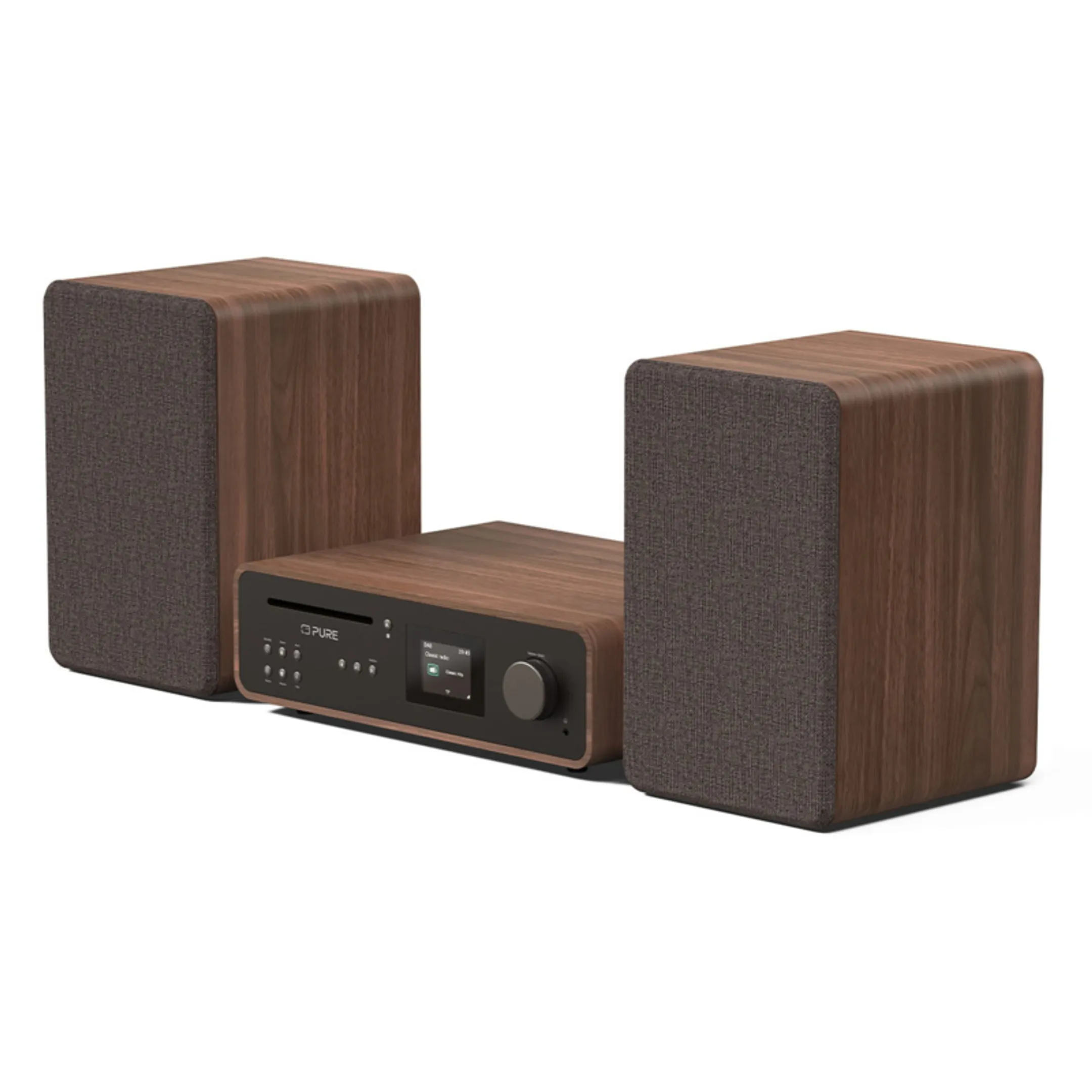 Chaîne Hi-Fi Classic Stereo - Noir