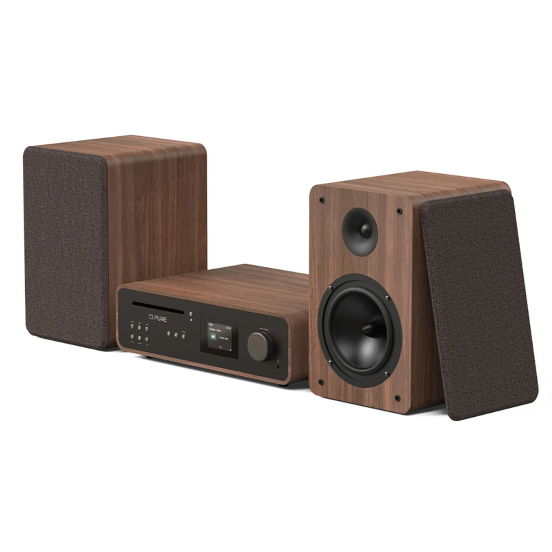 Chaîne Hi-Fi Classic Stereo - Noir