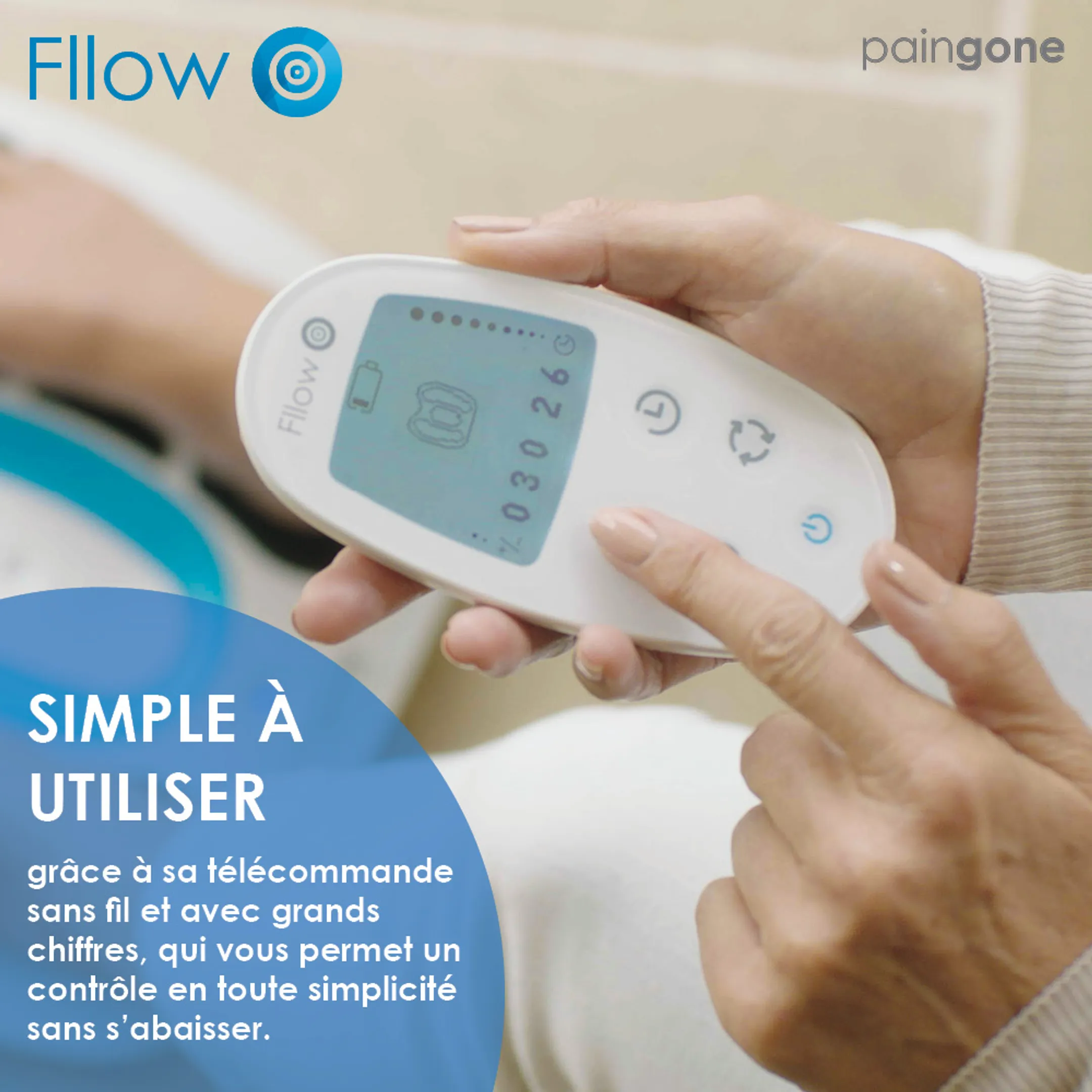 Fllow - Soulage les jambes lourdes et douloureuses