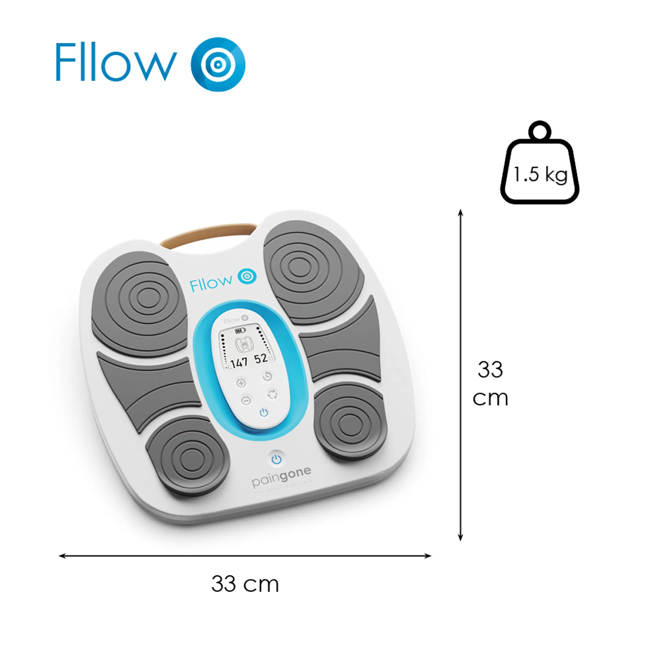 Fllow - Soulage les jambes lourdes et douloureuses