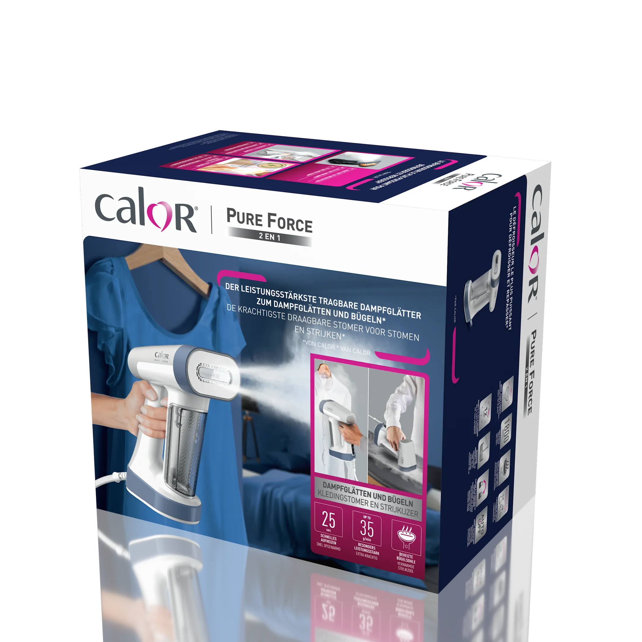 Défroisseur Pure Force 2-in-1 DT8722C0