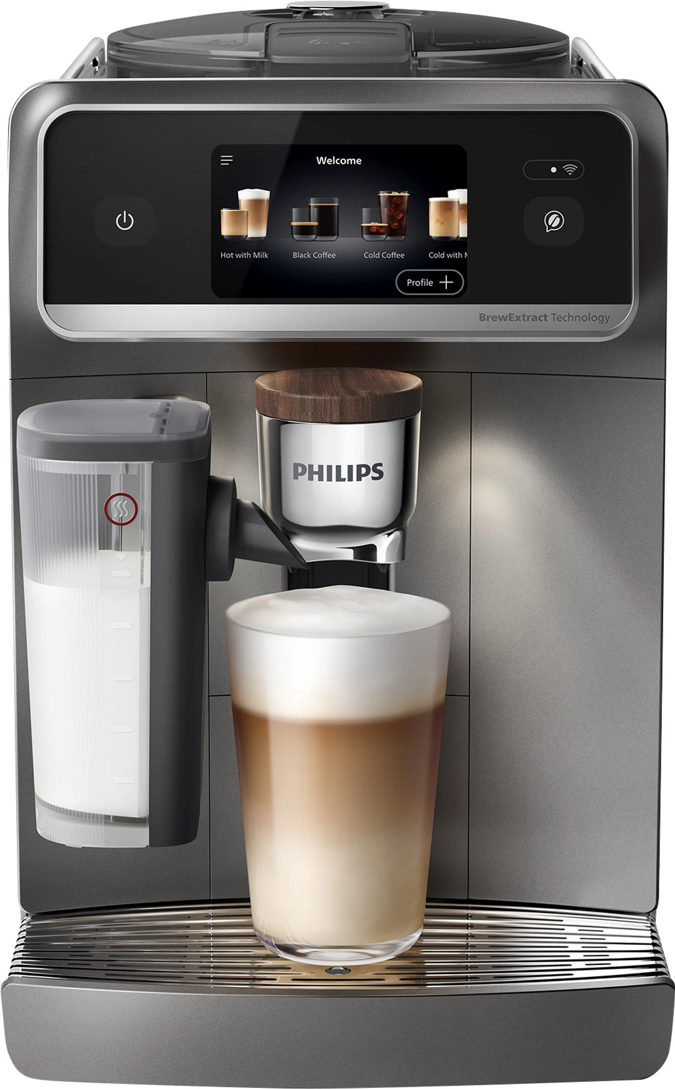 Volautomatische Espressomachine Cafe Aromis 8000 Serie EP8757/92