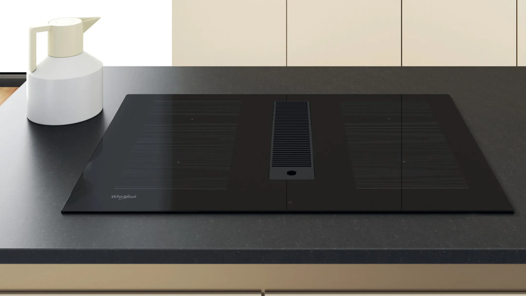 Taque avec hotte intégrée WVHF83BB