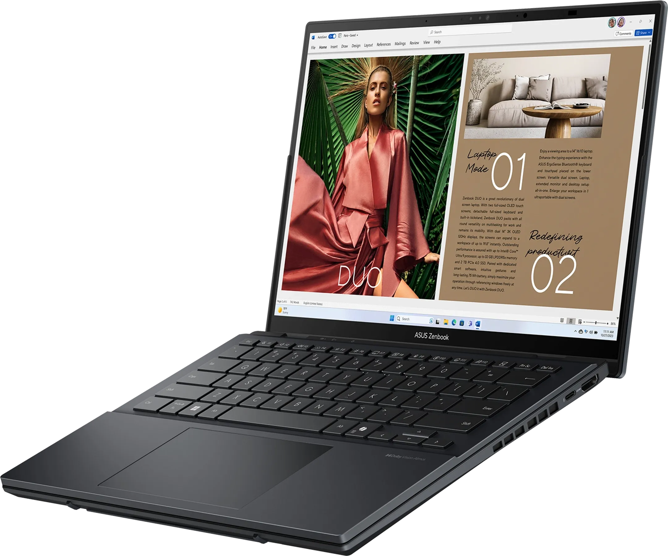 Zenbook Duo UX8406CA-QL038W
