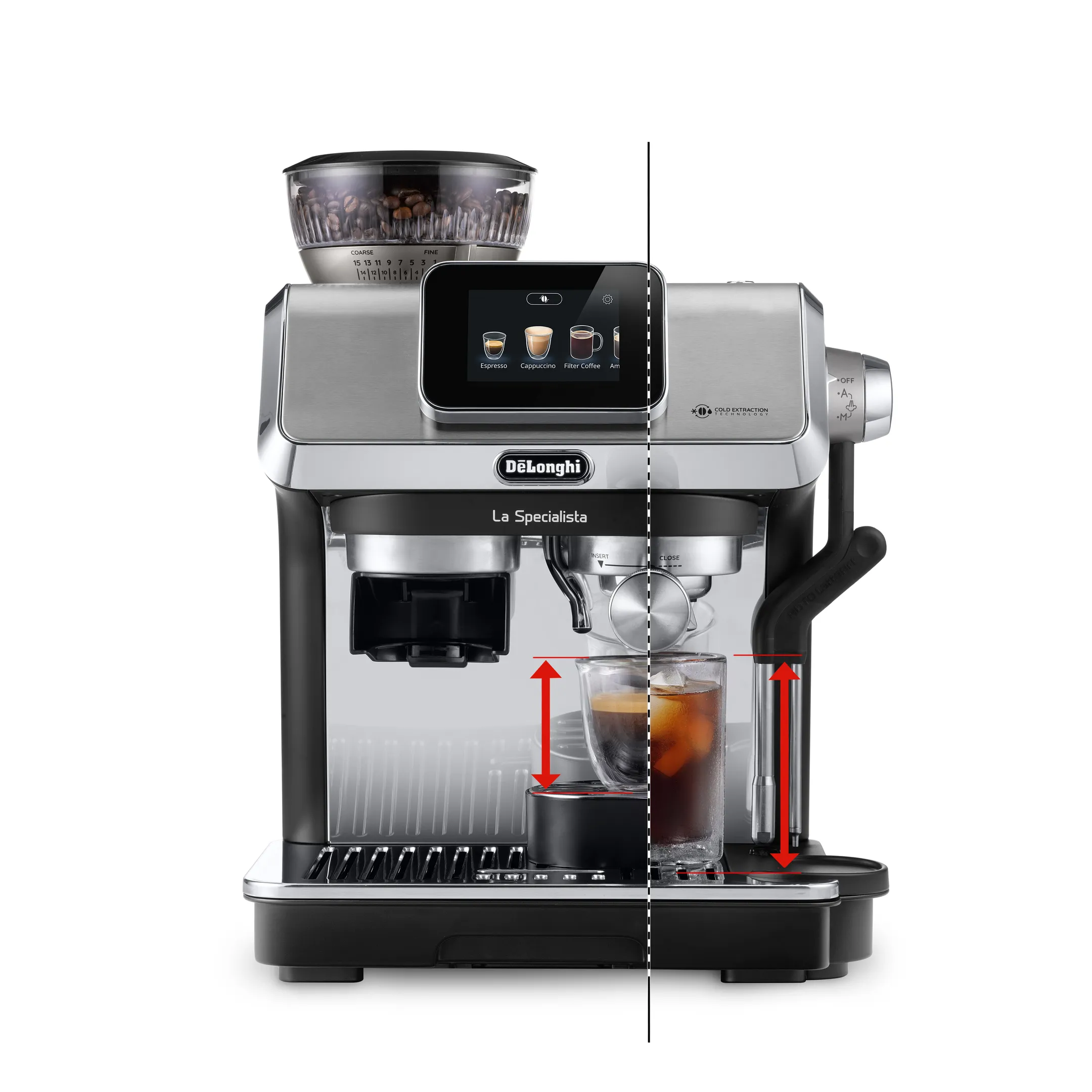 Machine à Expresso à pompe La Specialista Duo EC9465.BK