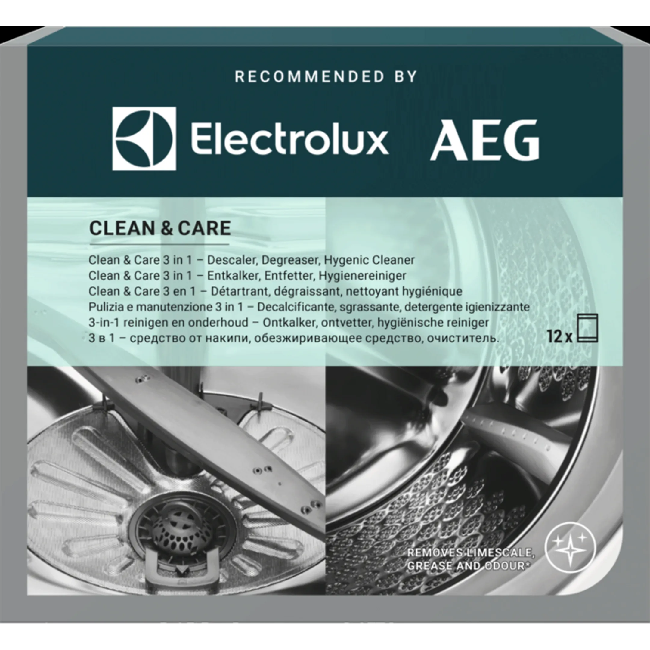 Clean&Care - 3-in-1 - 12 zakjes
