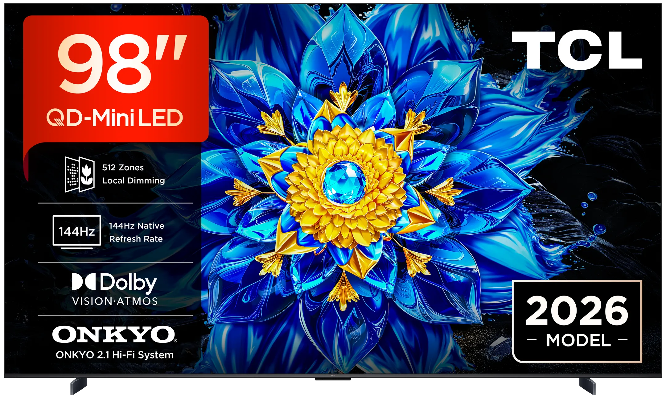 QD-Mini LED 4K TV 98P89L (2026) - 98 inch