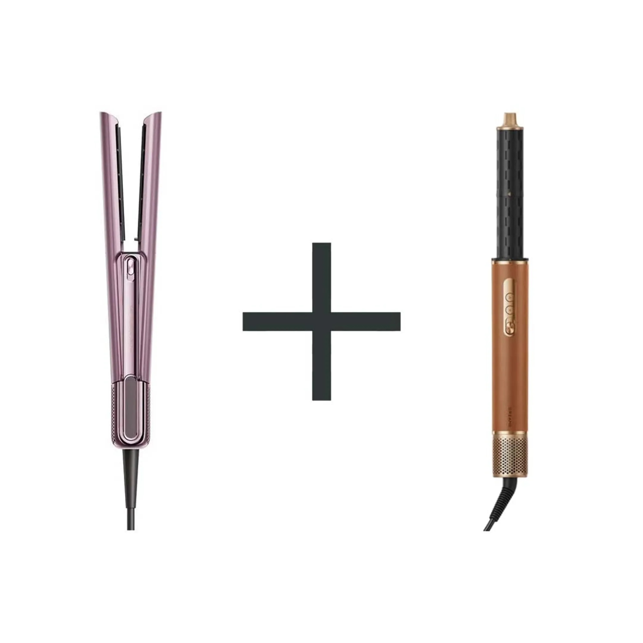 Bundle - Aero Straight Pro Purple + Airstyle Pro Gold