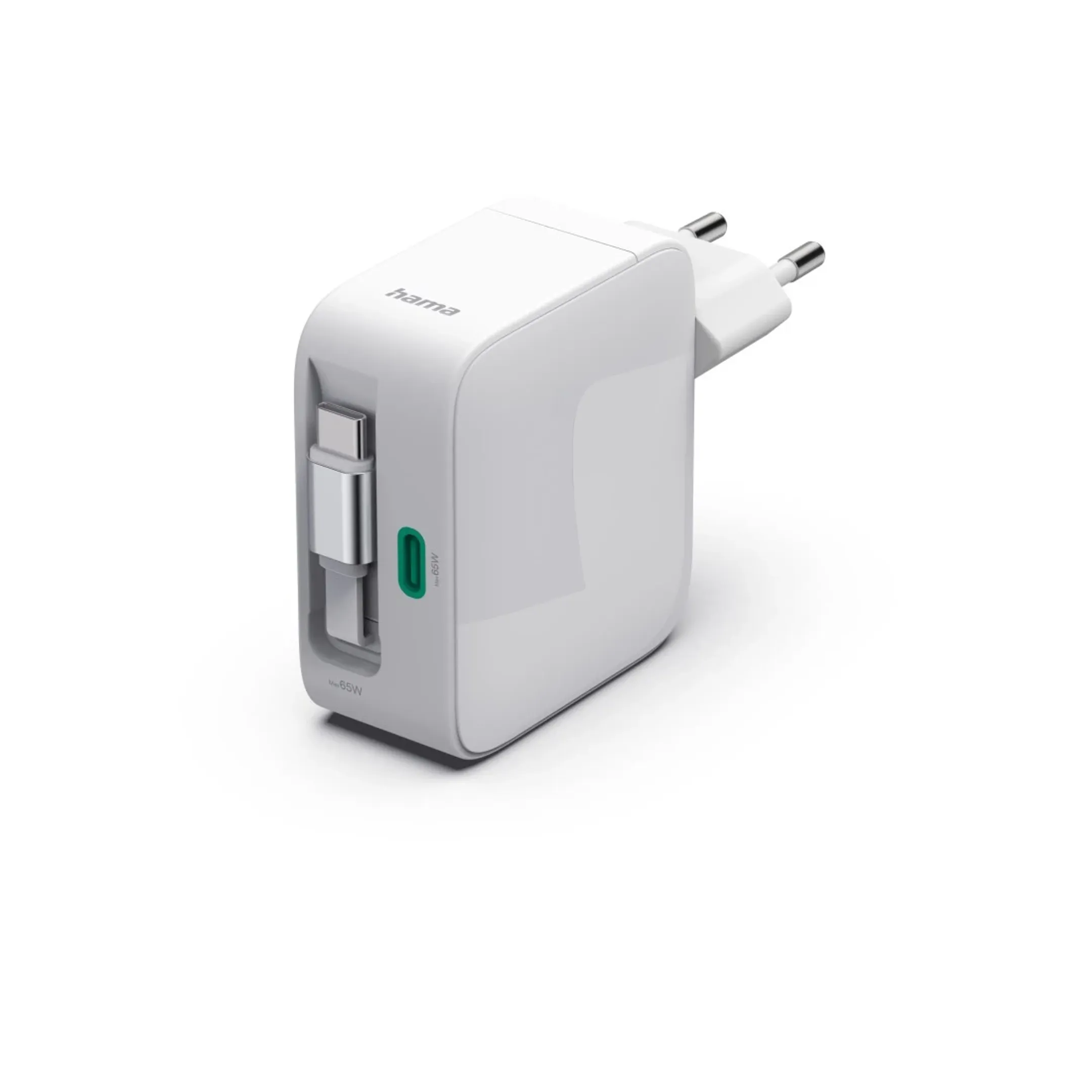 Chargeur rapide - 2x USB-C - Câble charge extens. - 65 W