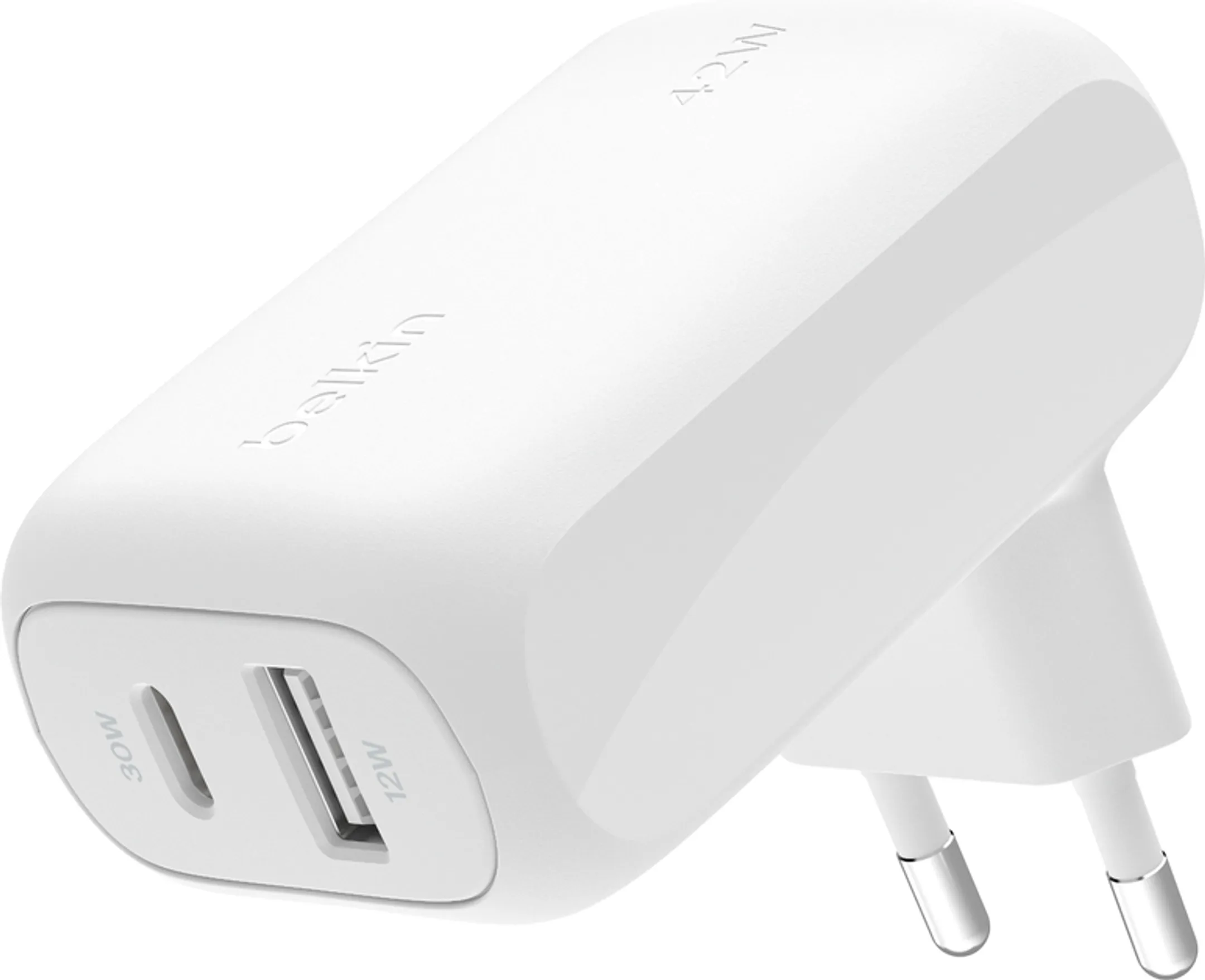Chargeur BoostCharge à 2 ports - USB-C / USB-A - 42 W