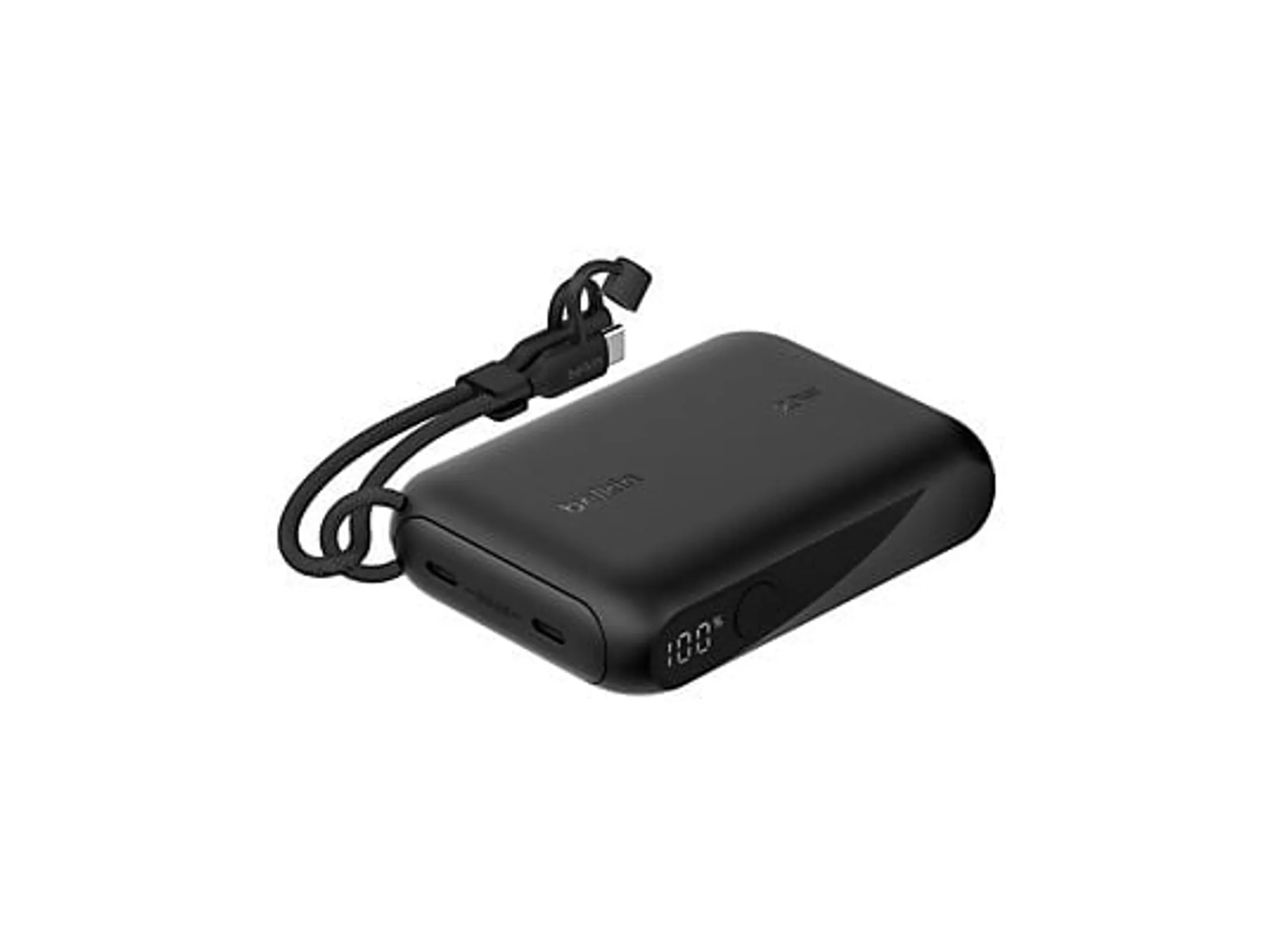 BoostCharge Chargeur portable 10 000 mAh avec écran - 2x USB-C