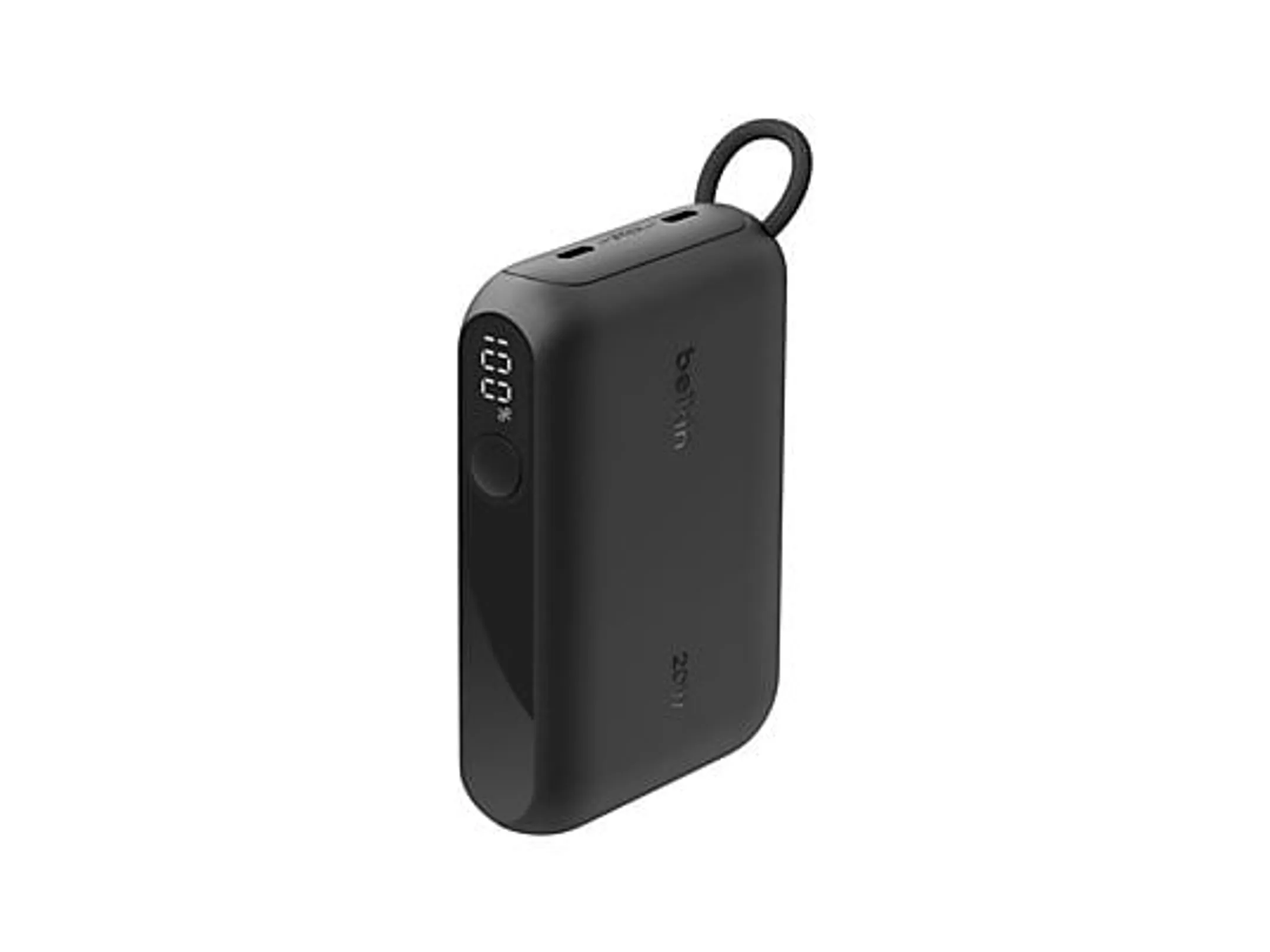 BoostCharge Chargeur portable 10 000 mAh avec écran - 2x USB-C