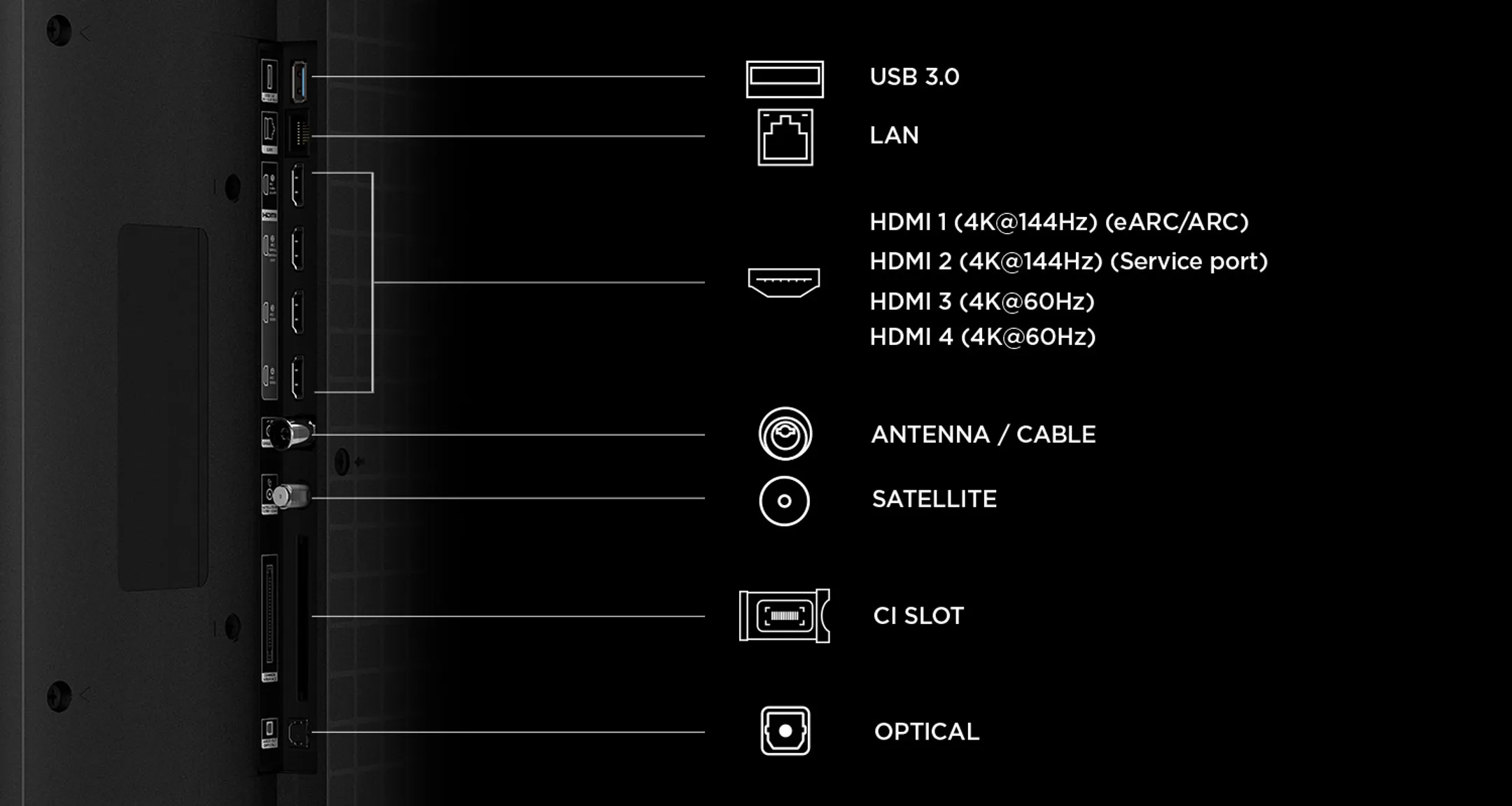 SQD-MiniLED 4K TV 55C79L (2026) - 55 pouces