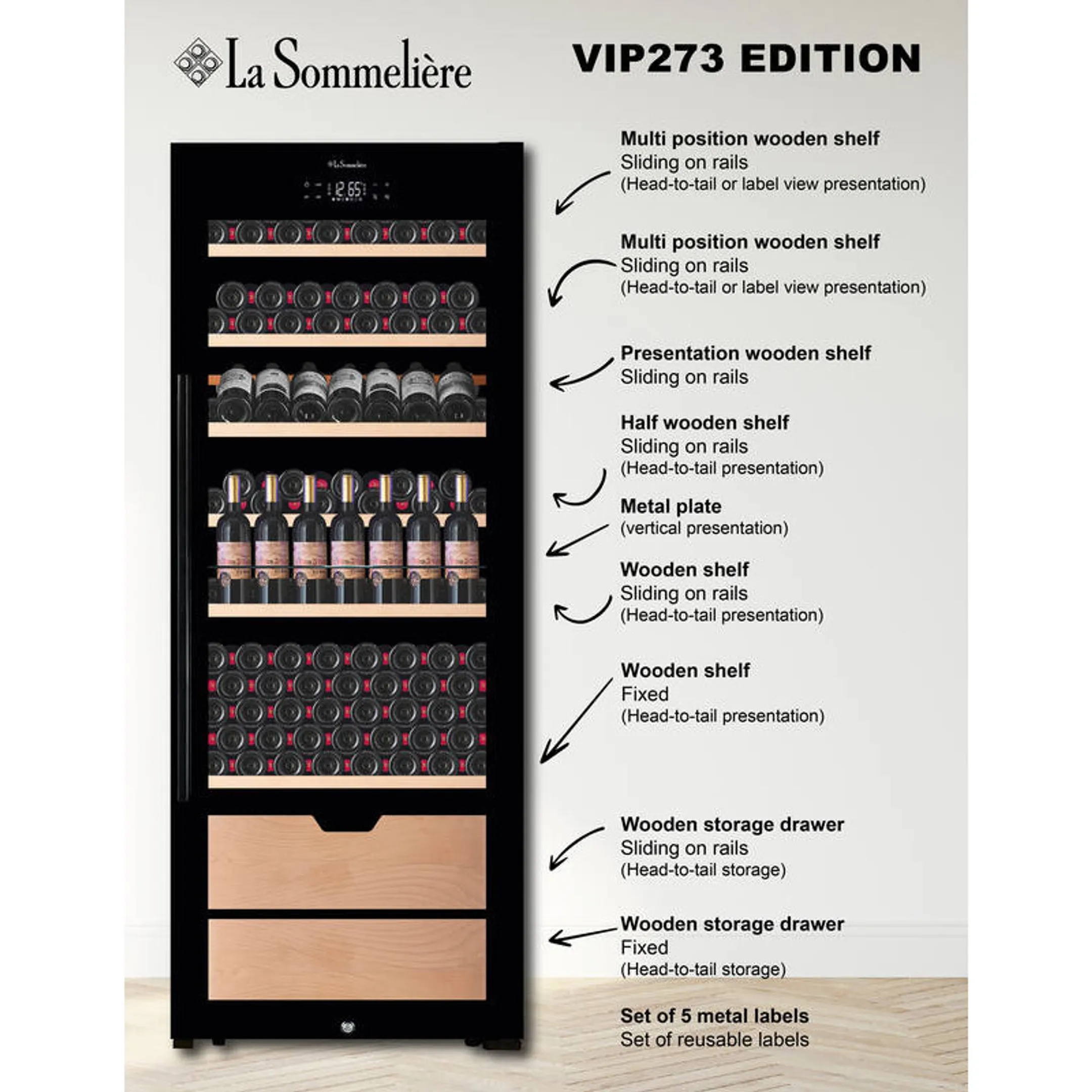 Wijnkelder VIP273 EDITION