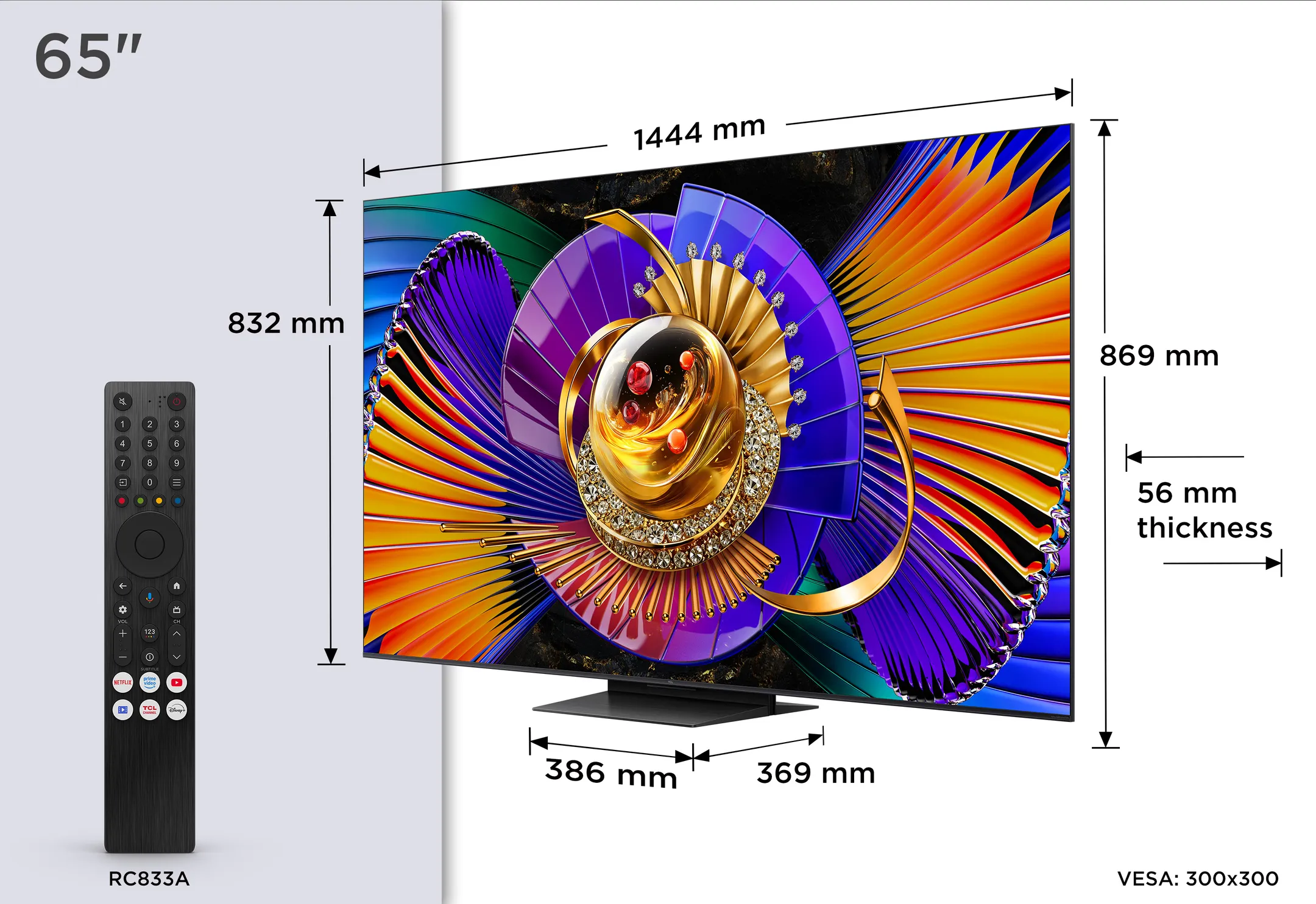 SQD-MiniLED 4K TV 65C79L (2026) - 65 inch