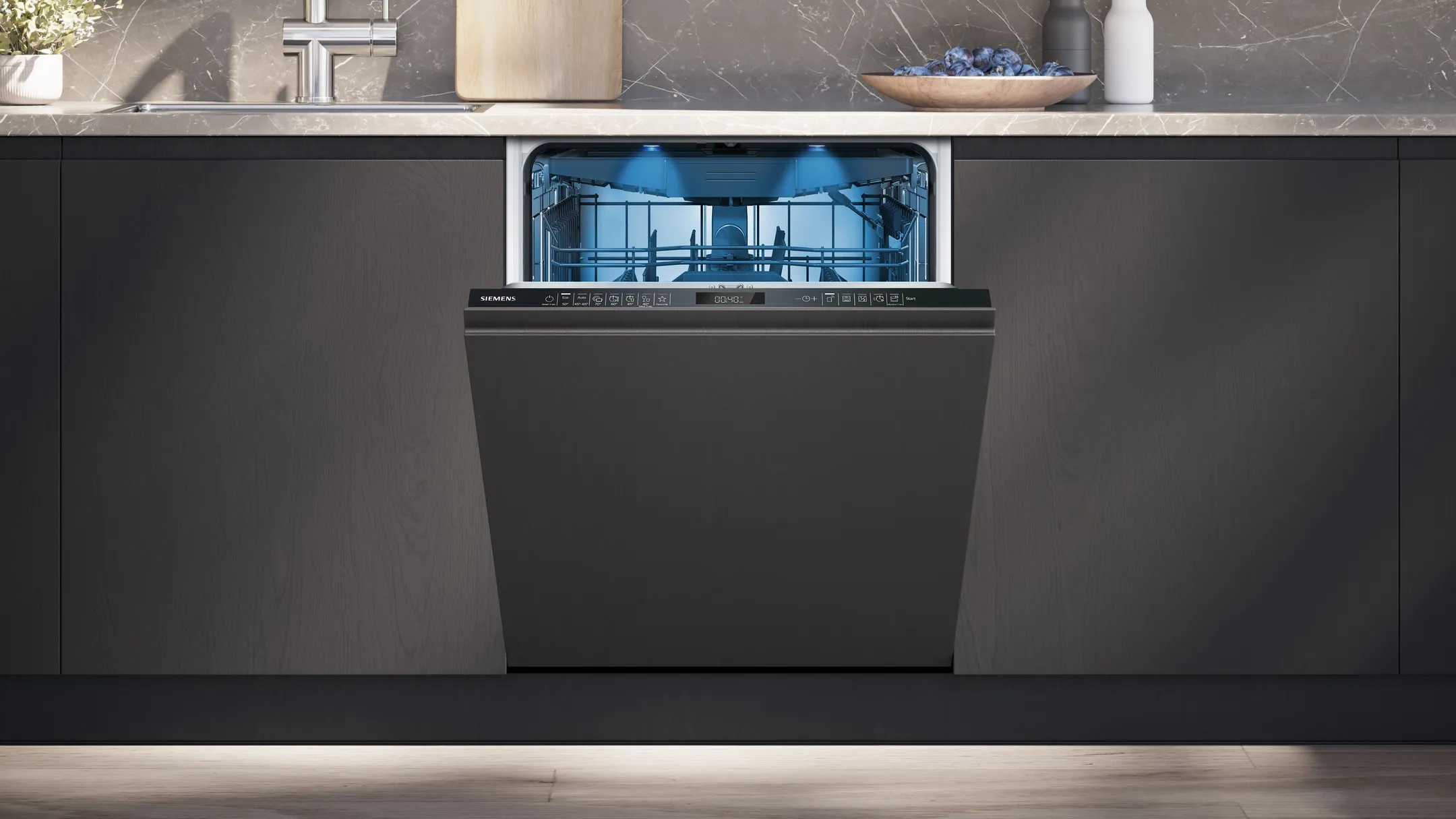 Inbouw vaatwasser SN65EX22CE iQ500