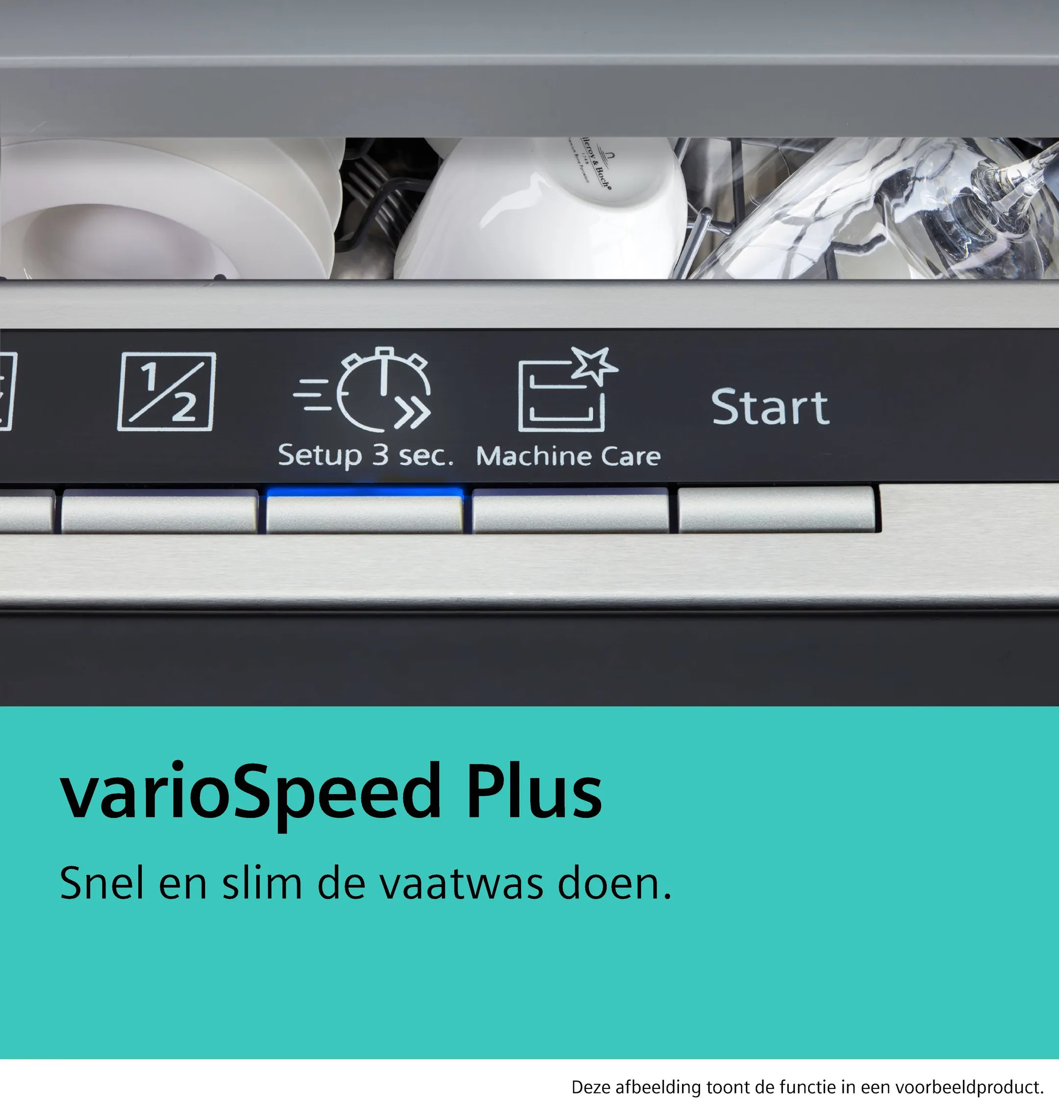 Inbouw vaatwasser SN65EX22CE iQ500
