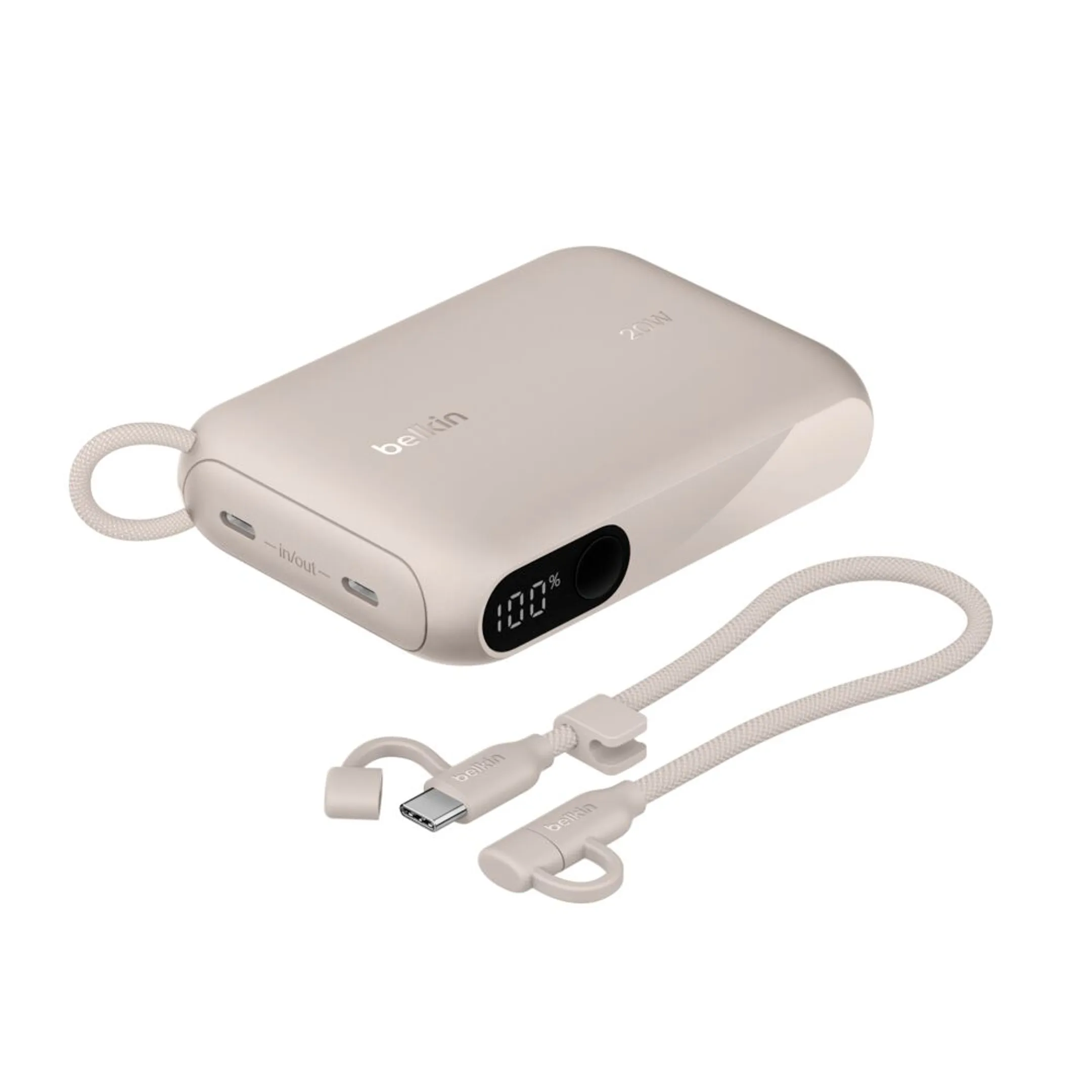 Chargeur portable BoostCharge 10 000 mAh* avec écran