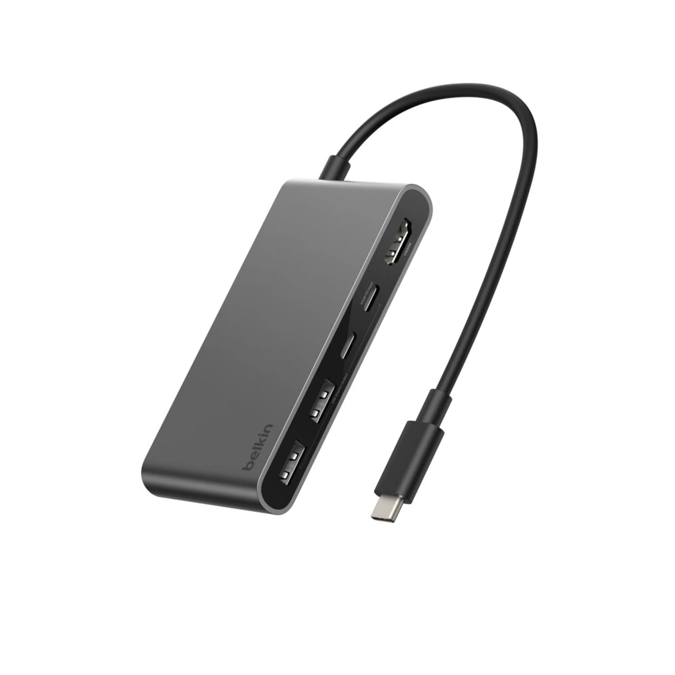 Hub USB-C à 5 ports - 2x USB-C