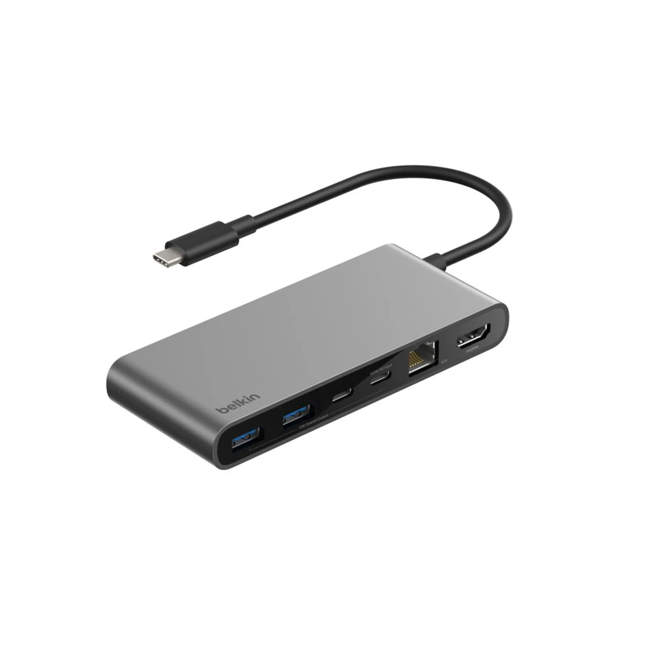 Hub USB-C à 8 ports avec port Ethernet 2,5 Gb