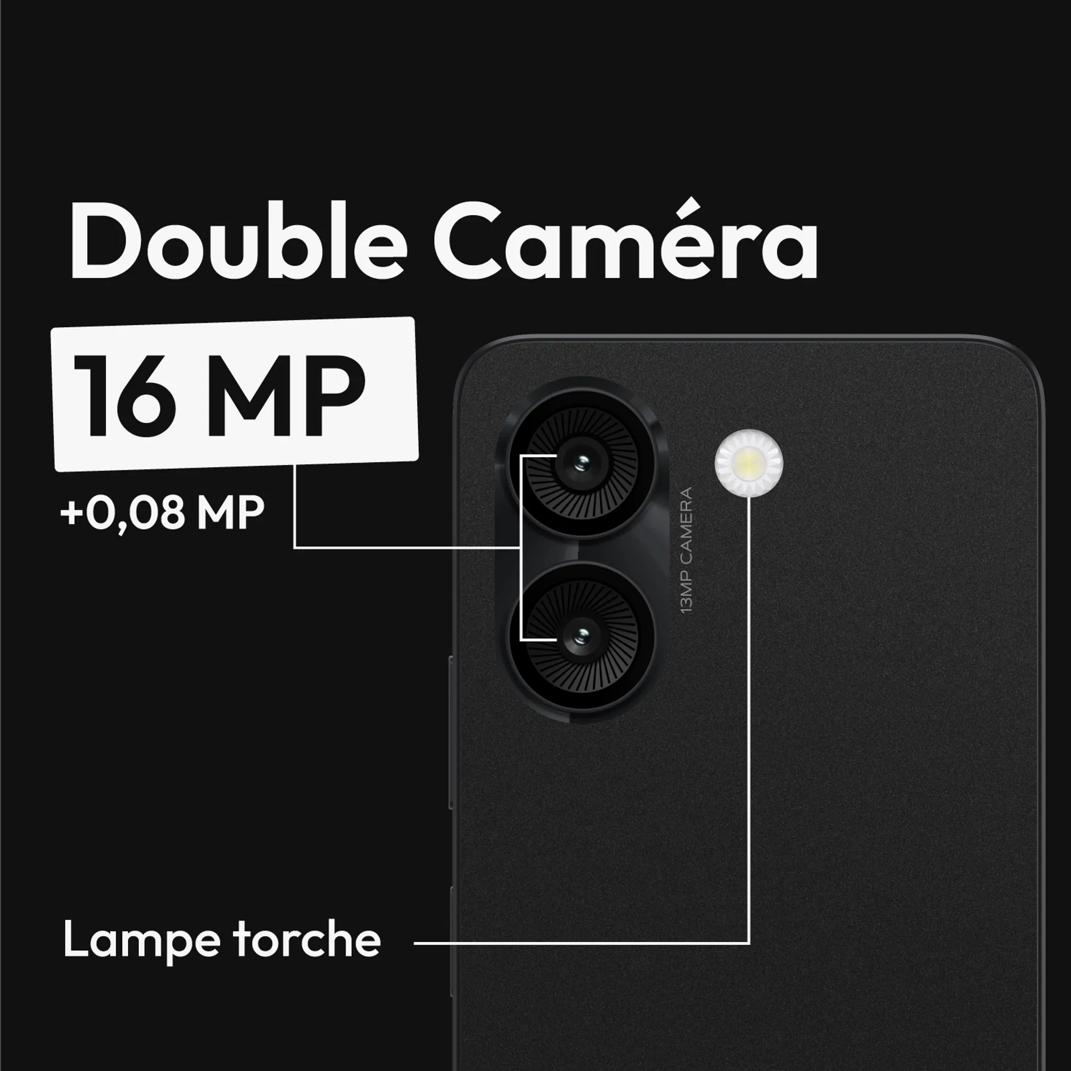 Orion E1 Plus 128 Go - Noir