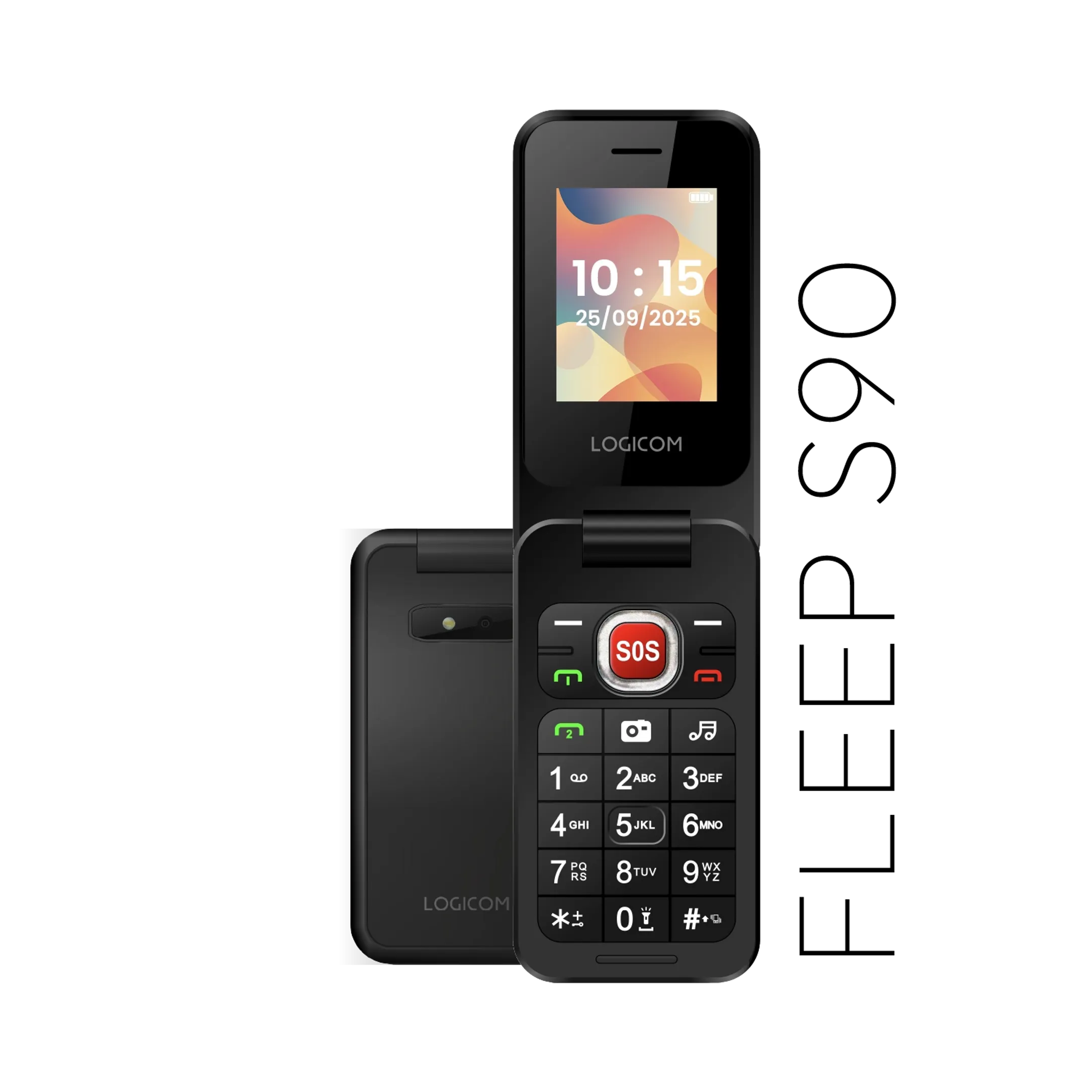 Fleep S90 4G 128 MB - Zwart