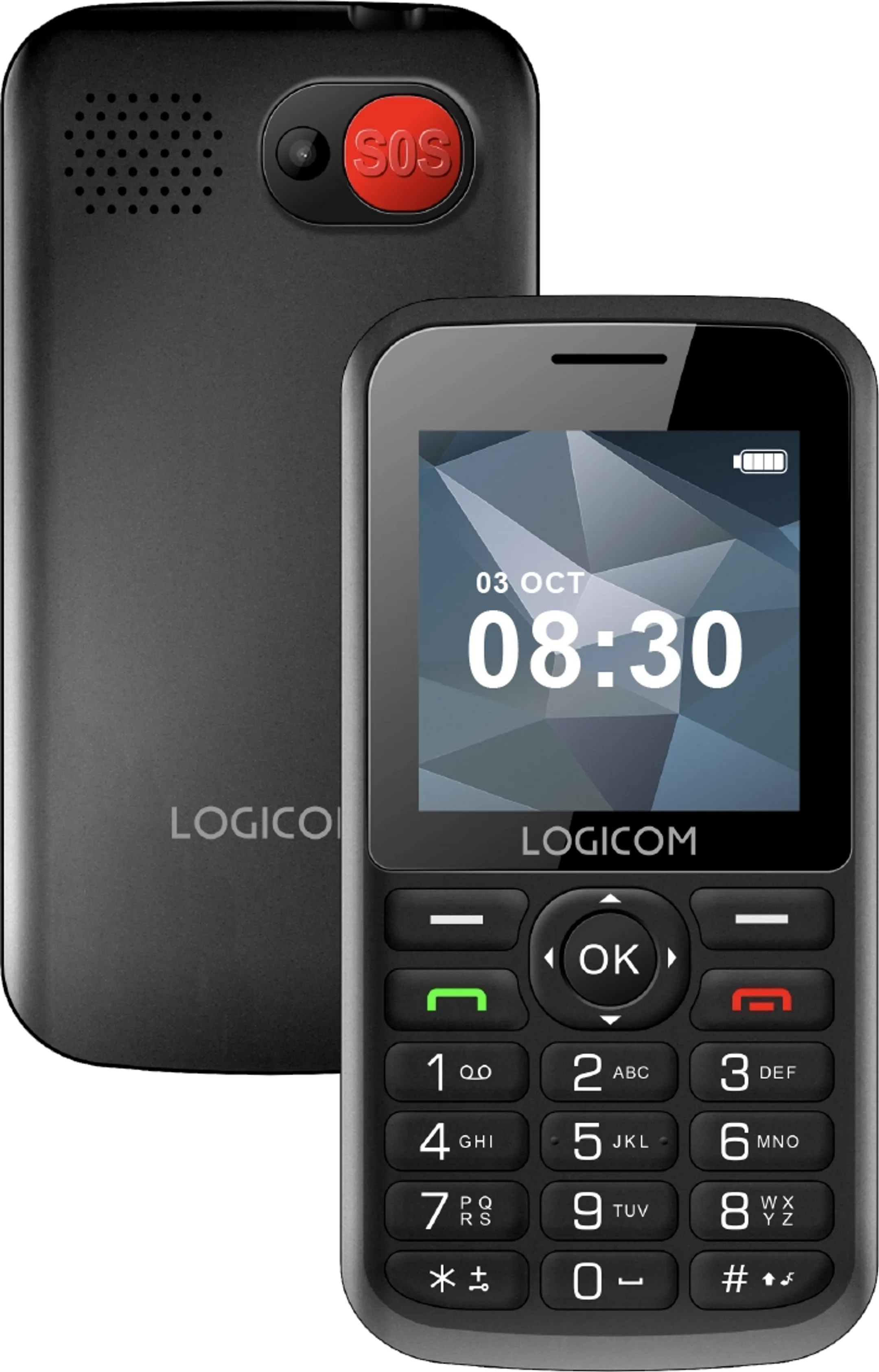 Posh S85 4G 128 MB - Zwart