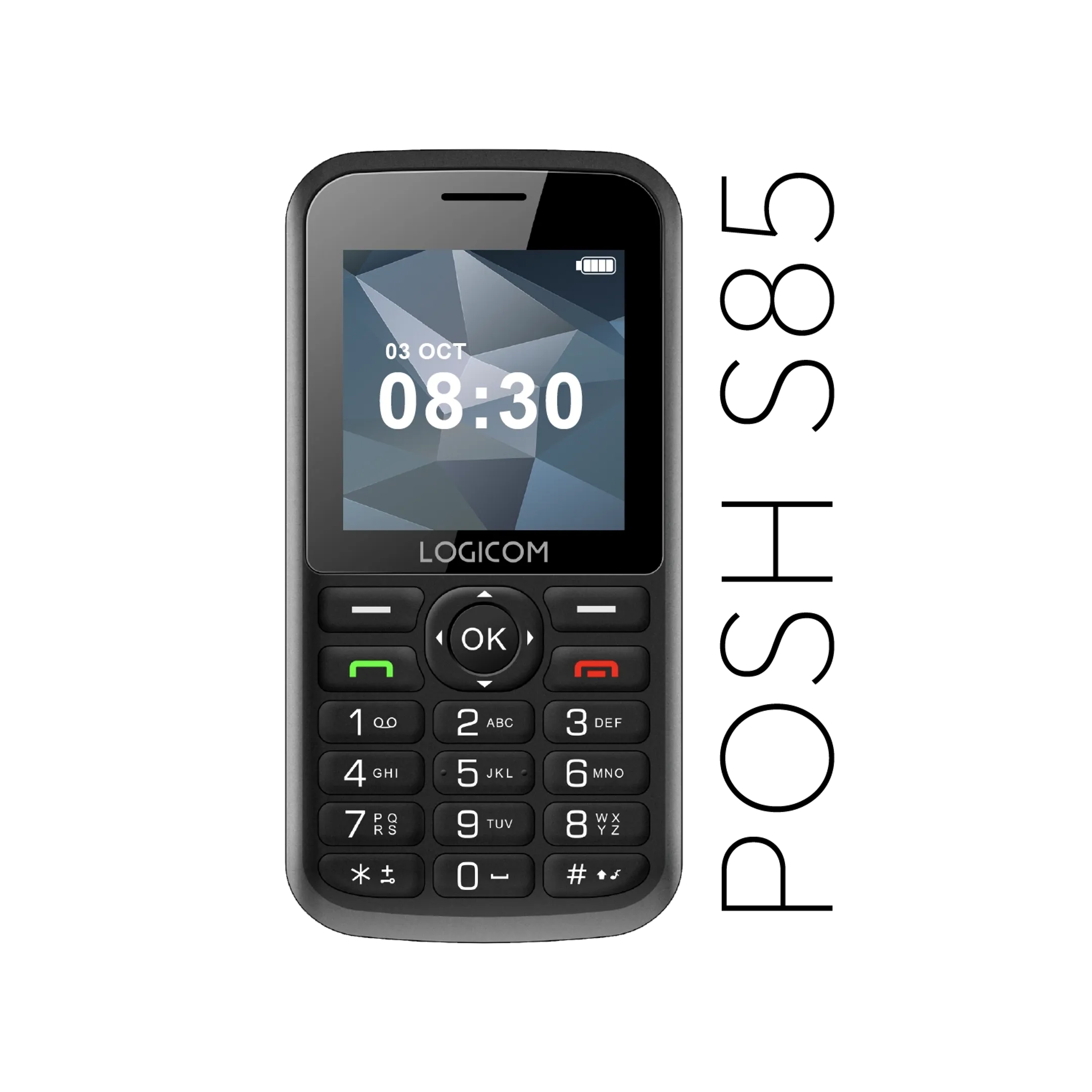Posh S85 4G 128 MB - Zwart