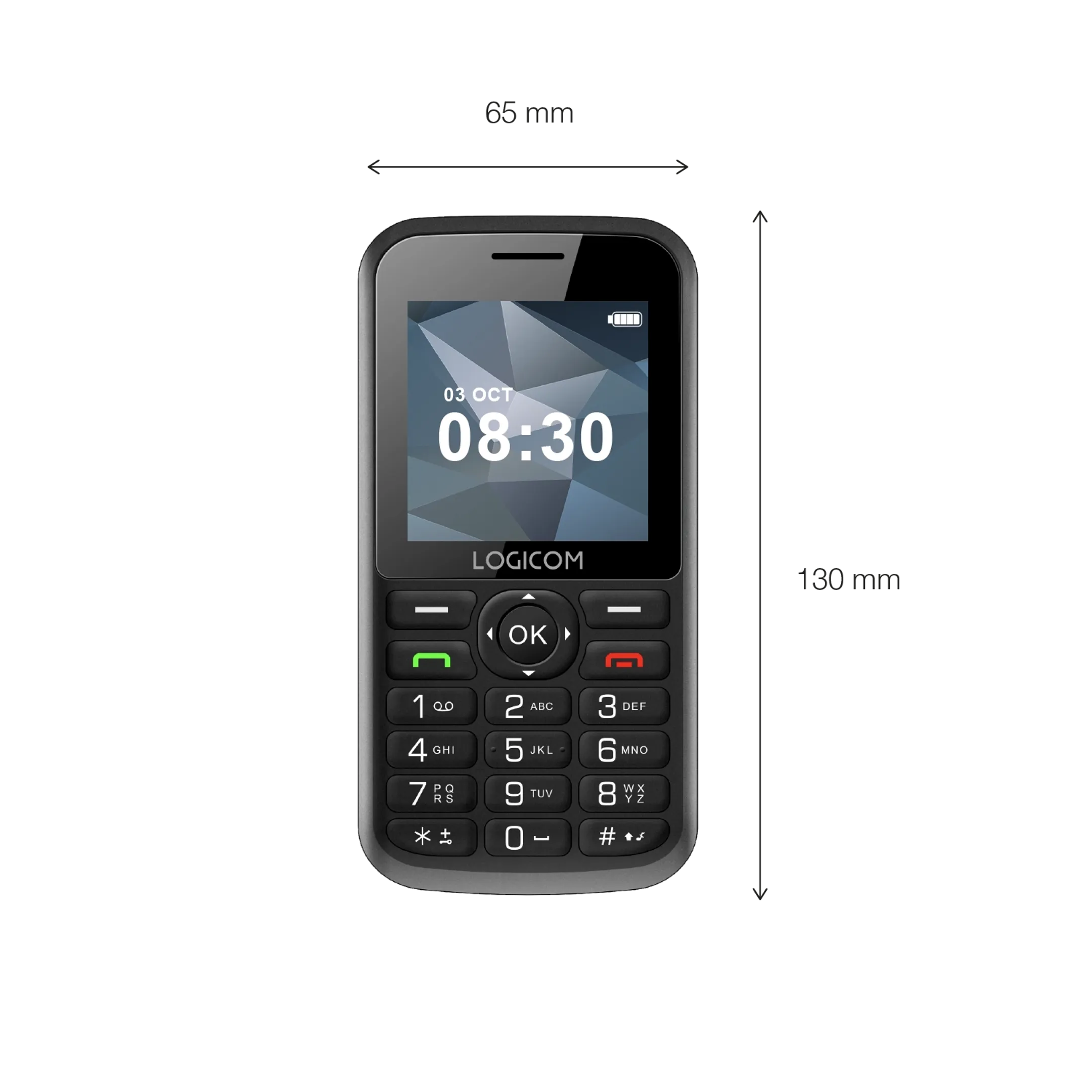Posh S85 4G 128 MB - Zwart