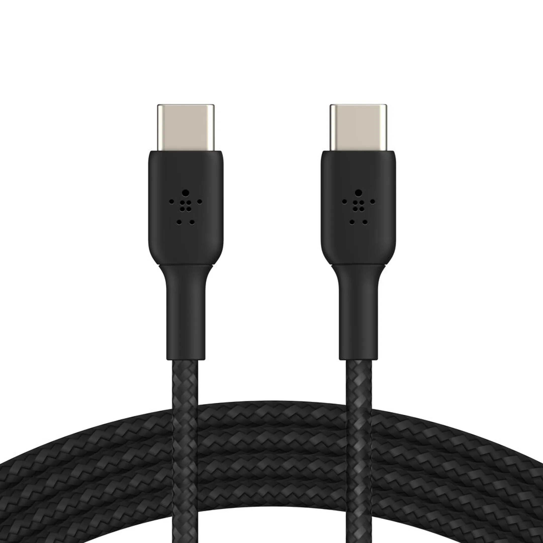 Gevlochten USB-C - USB-C kabel - 2 M