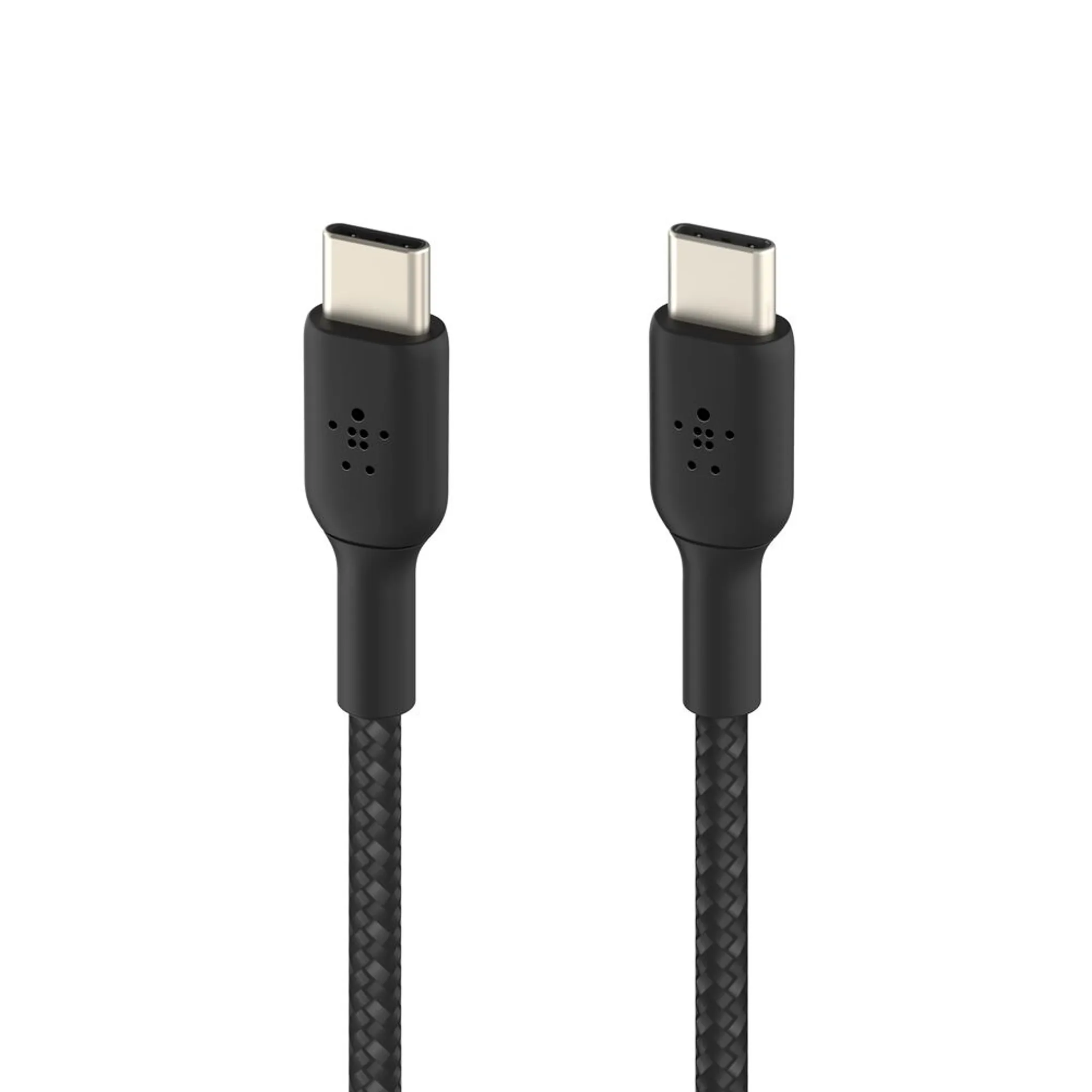 Gevlochten USB-C - USB-C kabel - 2 M