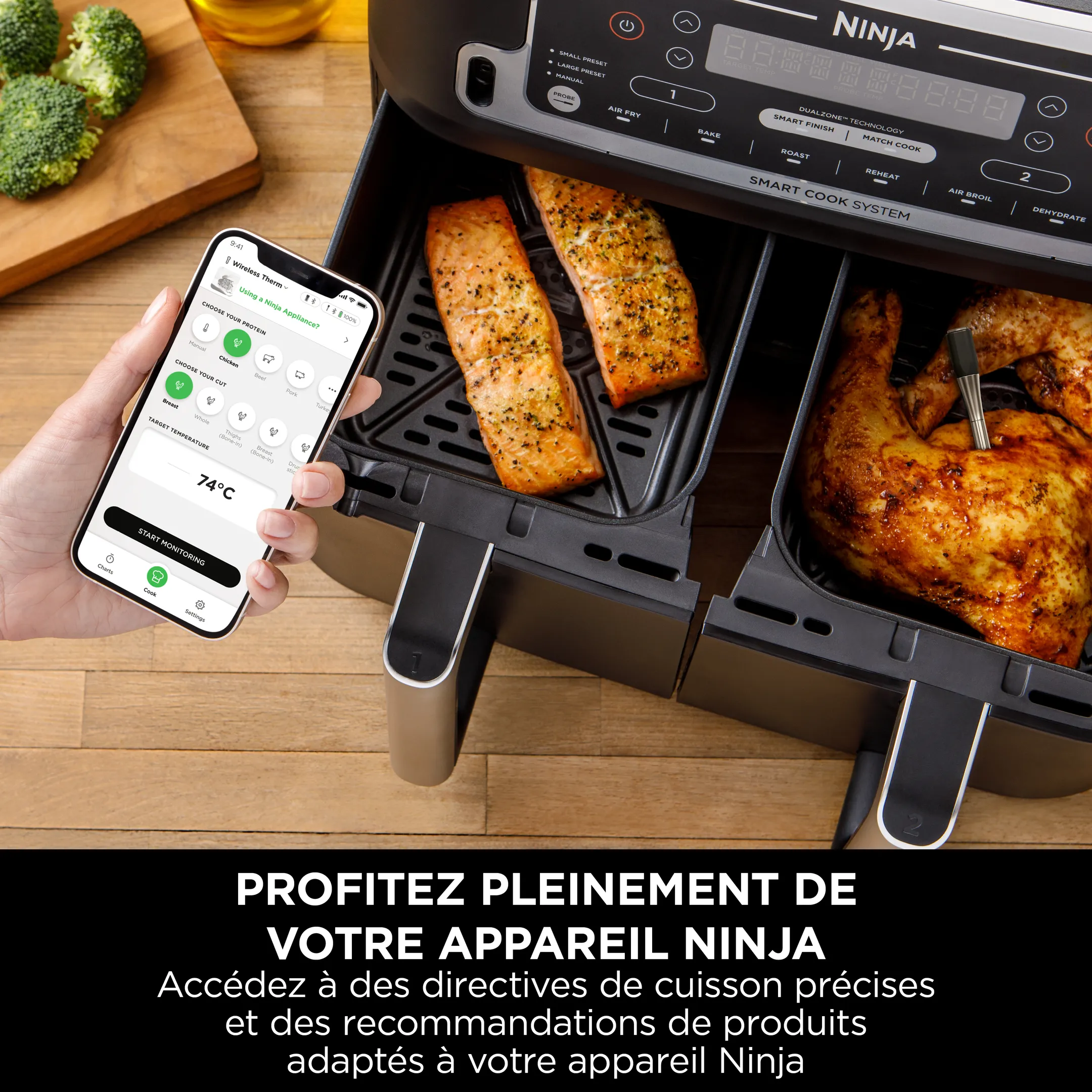 Thermosonde à viande ProChef WP100EU