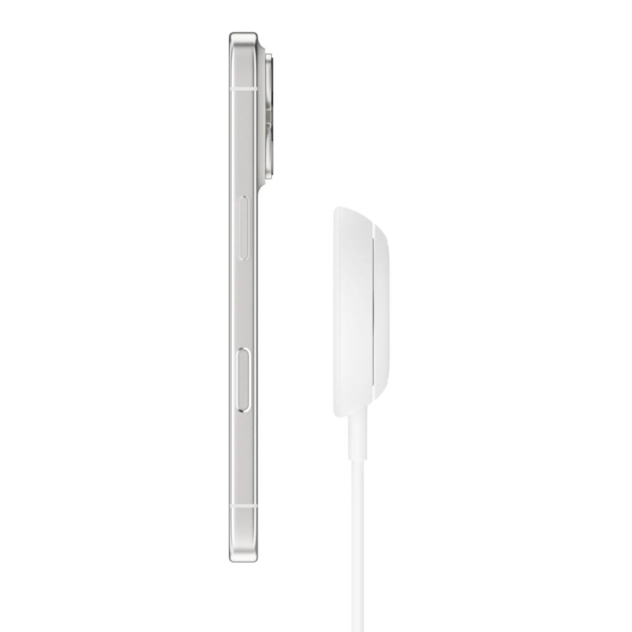 Magnetic Charger with Qi2 - 25 W - Blanc