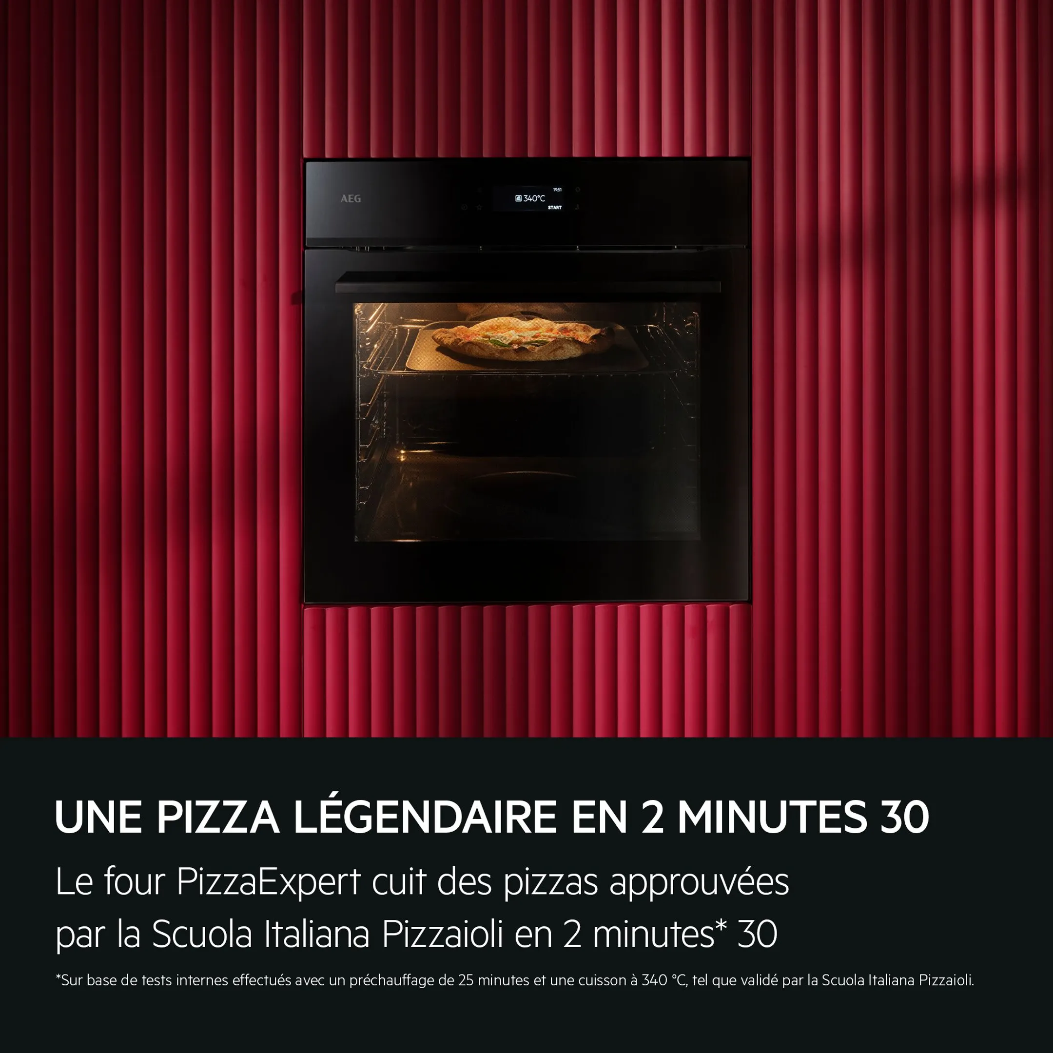 Four encastrable TX7PB631SB 7000 MealAssist PizzaExpert